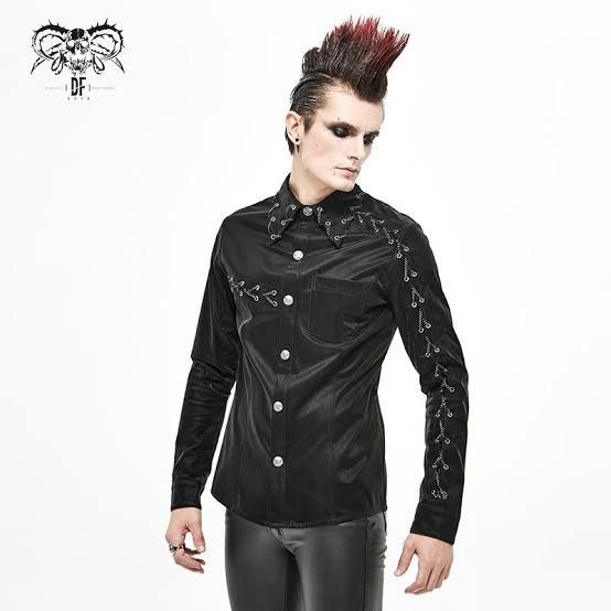 14th Addiction × KMRii Seditionaries gothic style punk lace button shirts Size US M / EU 48-50 / 2 - 2 Thumbnail
