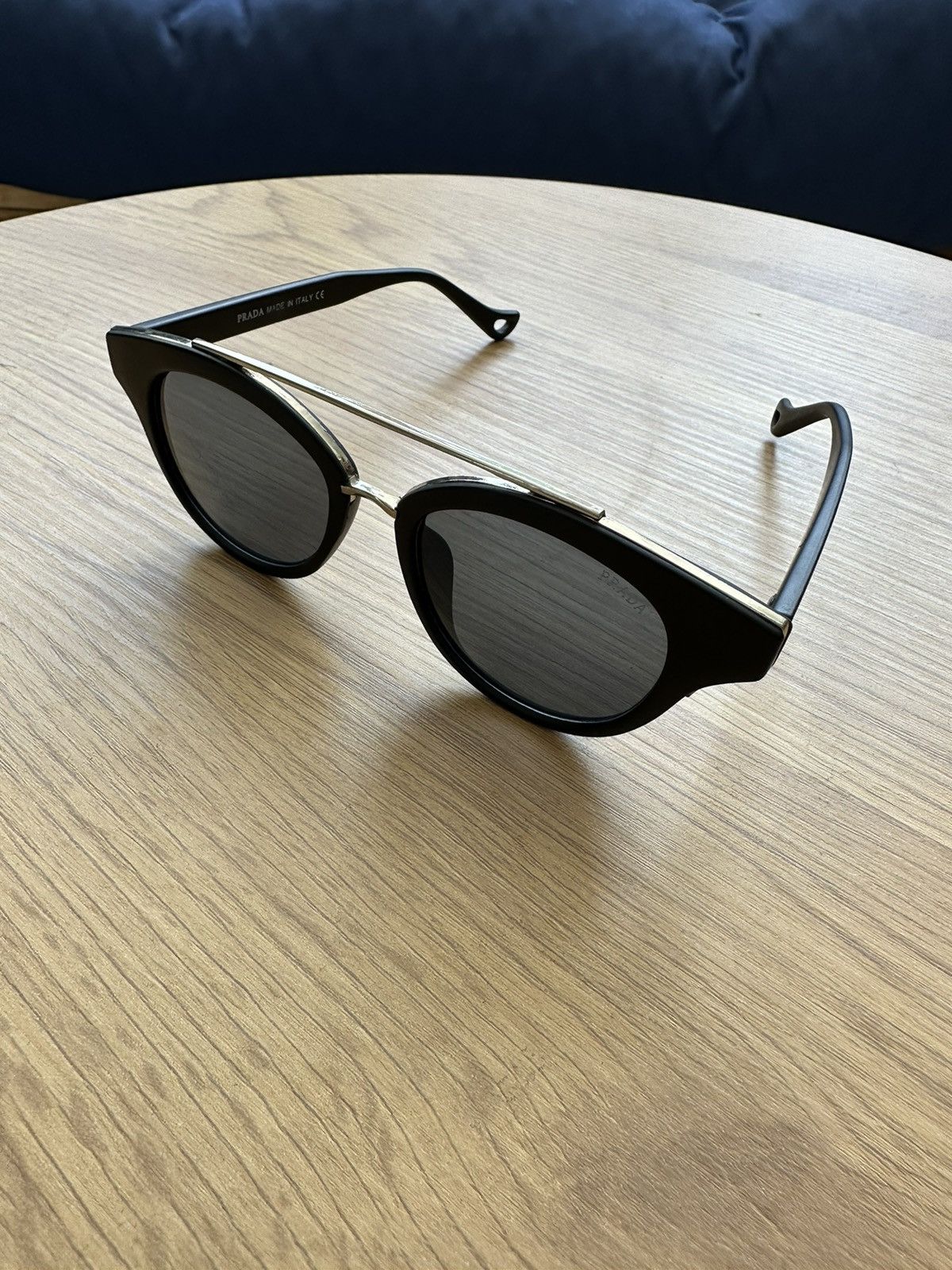 Miu Miu × Prada Prada black sunglasses OS Women PR8502 Size ONE SIZE - 2 Thumbnail