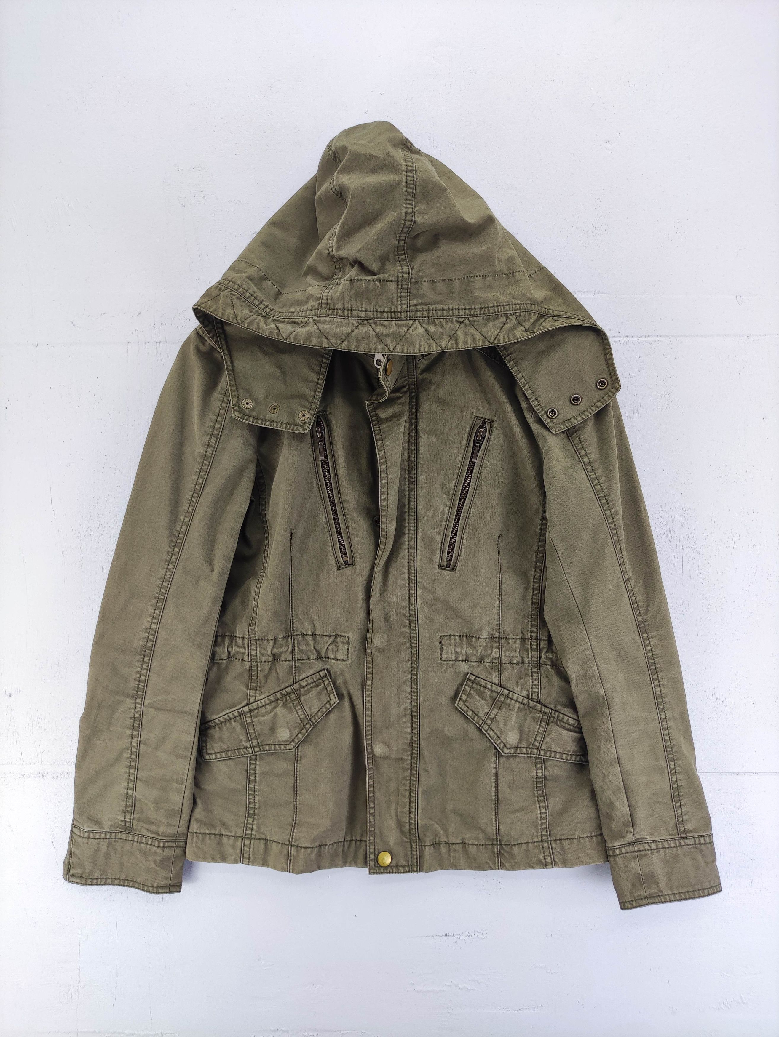 Japanese Brand Vintage Michel Klein Jacket With Hoodie Zipper Size S / US 4 / IT 40 - 1 Thumbnail