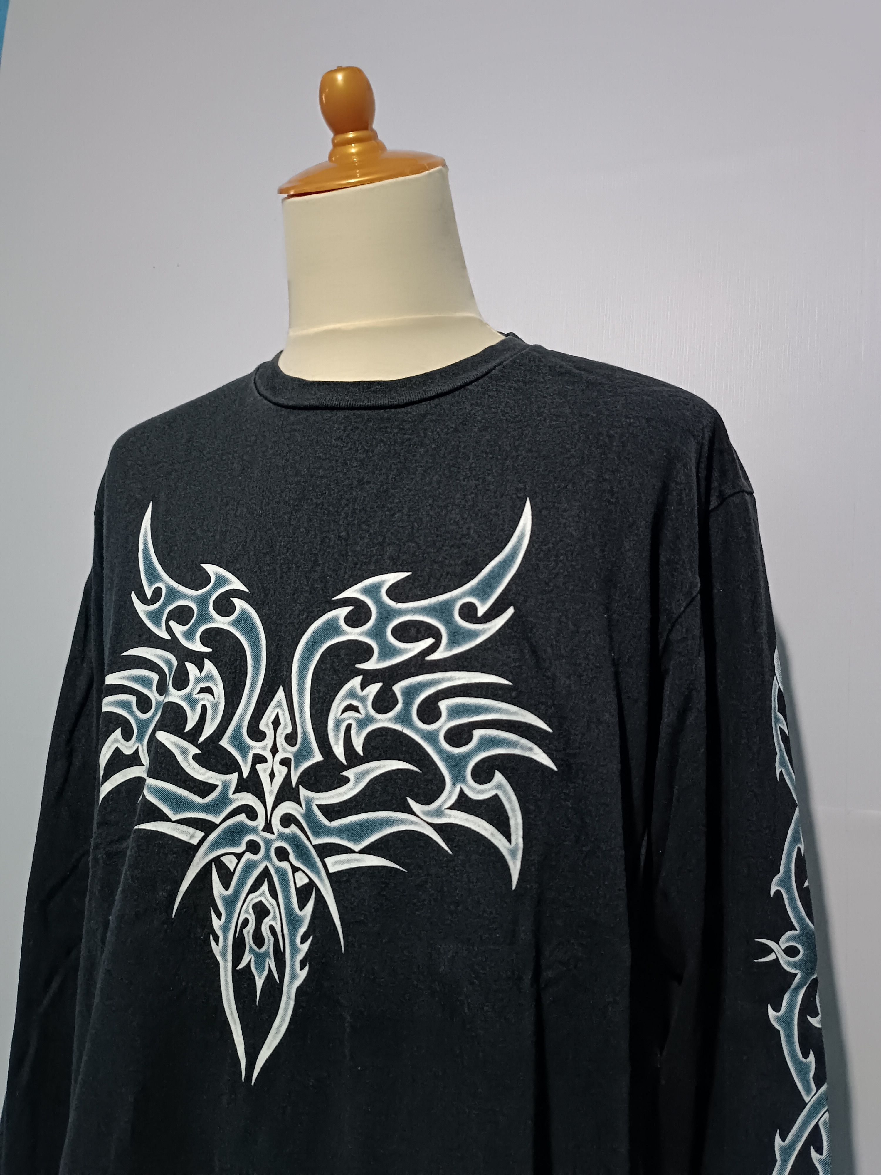 Japanese Brand × Tribal Streetwear Vintage Tribal Japanese tattoo Size US M / EU 48-50 / 2 - 2 Thumbnail