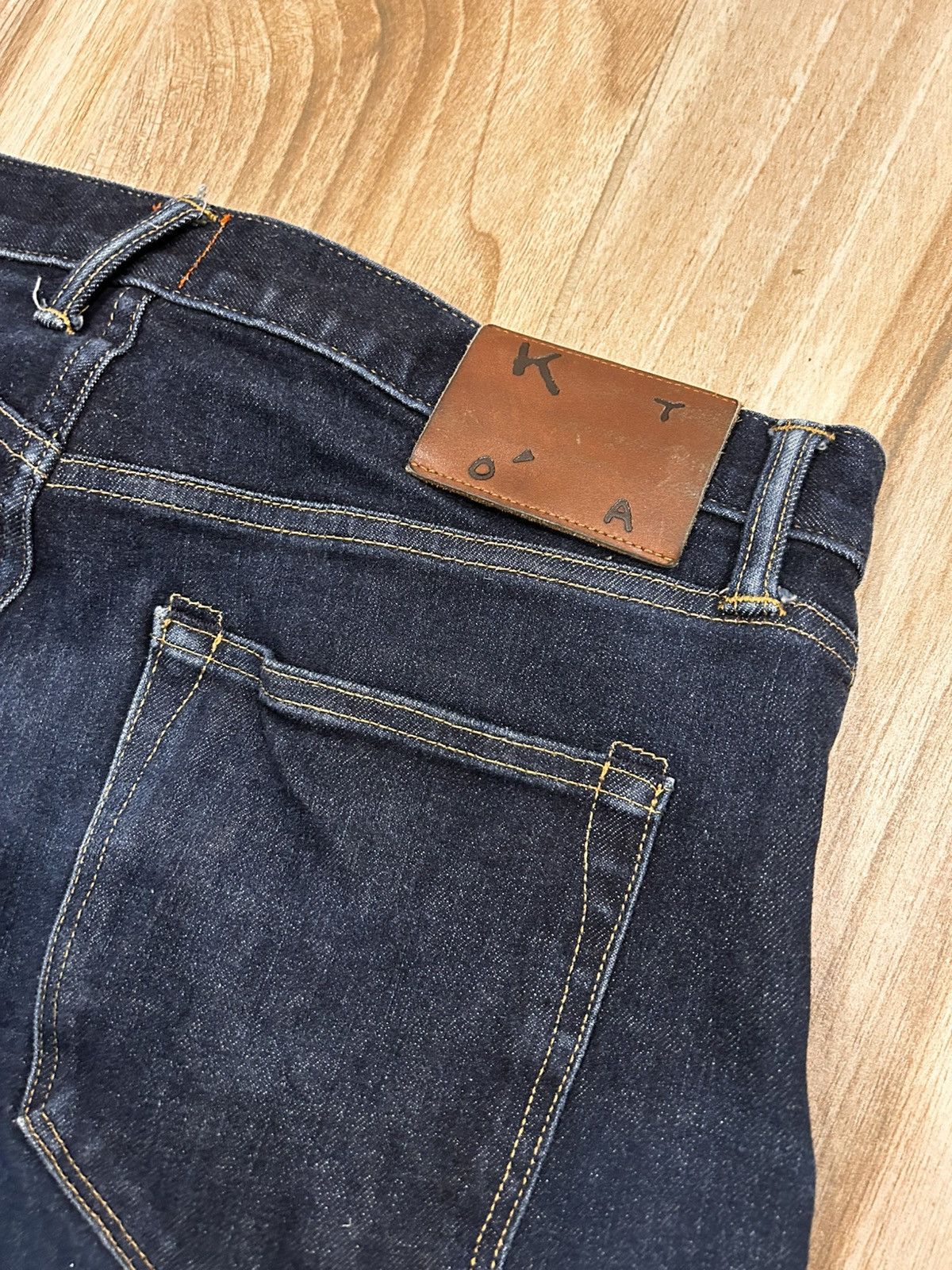 Hiroshi Kato Hiroshi Kato Slim Taper Indigo Jeans Size US 31 - 7 Thumbnail