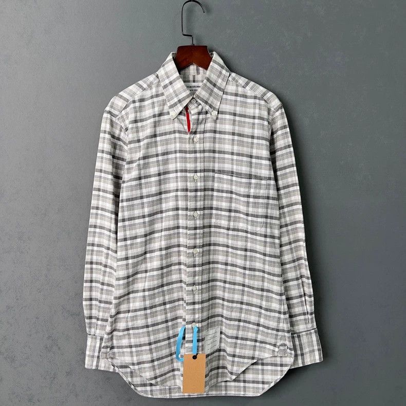 Thom Browne Thom Browne size0 Striped plaid shirt Size US XS / EU 42 / 0 - 1 Thumbnail