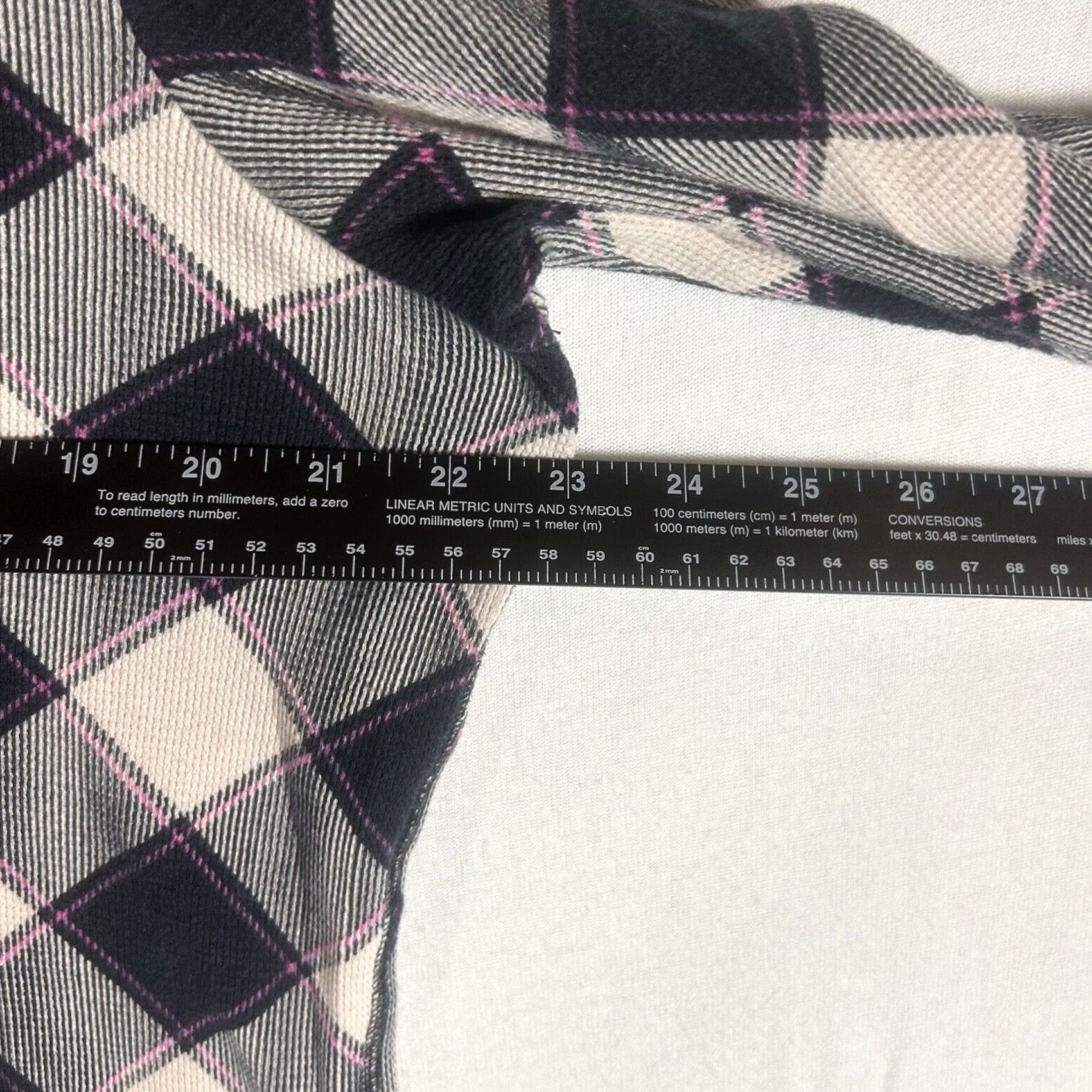 Victoria's Secret Victoria's Secret Plaid Lounge Long Sleeve Shirt Womens Large Knit Sleep Top Size L / US 10 / IT 46 - 7 Thumbnail