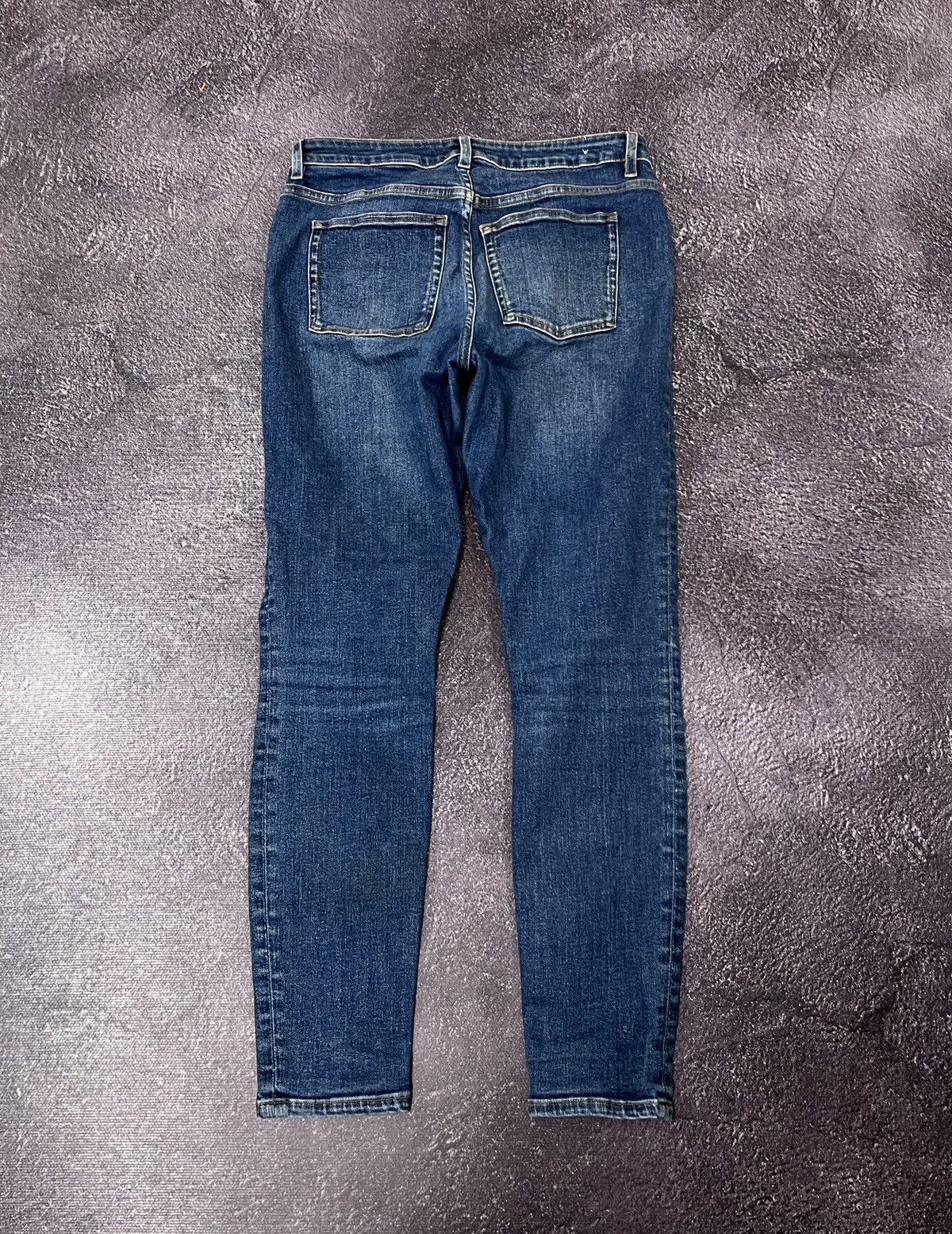 Acne Studios Acne Studios Skin 5 Dark VTG Blue Luxury Women’s Denim Jeans Size 28" / US 6 / IT 42 - 9 Thumbnail