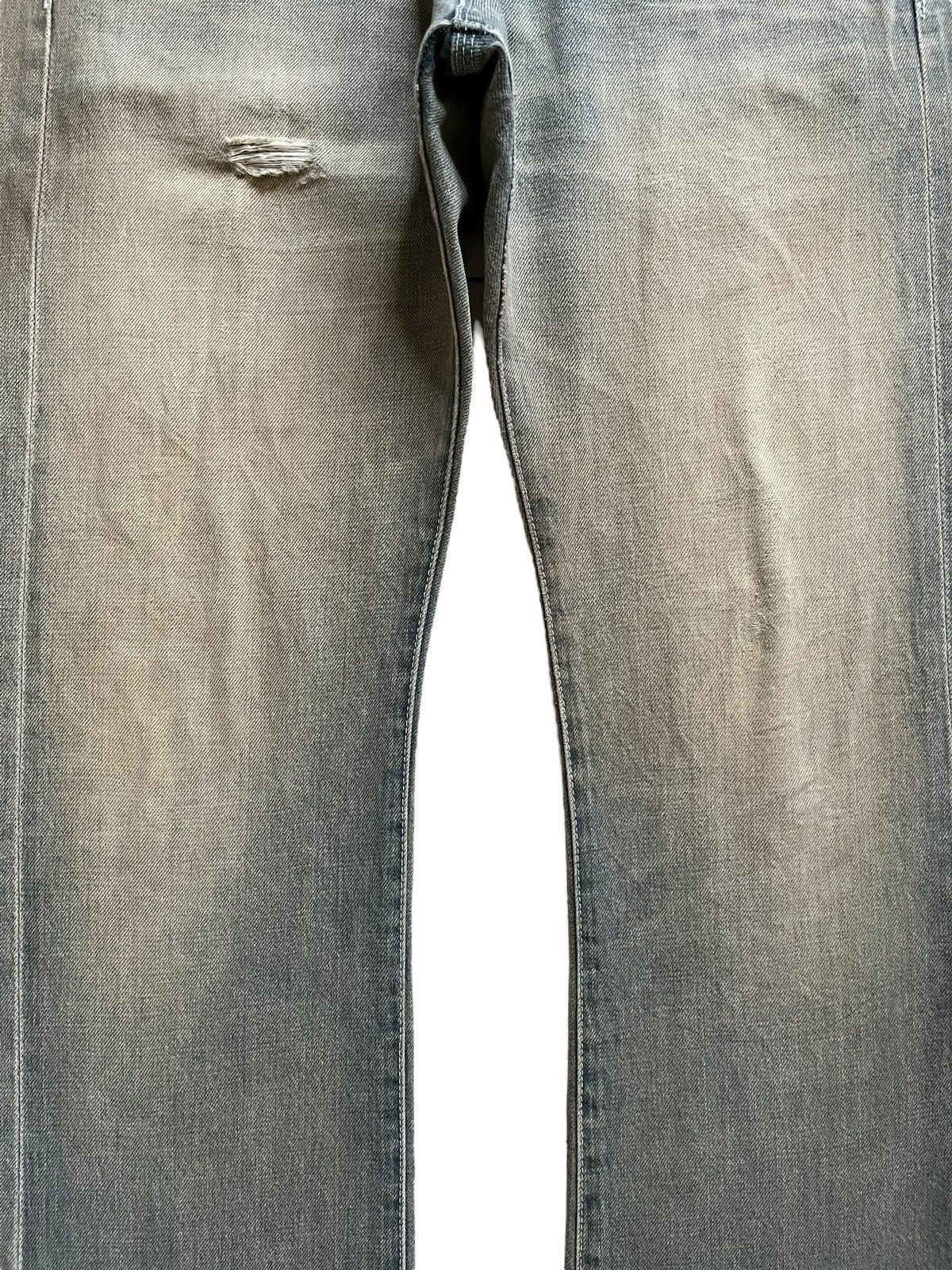 Paul Smith Red Ear Vintage Red Ear Button Fly Sick Mud Wash Loose Jeans Size US 31 - 4 Thumbnail