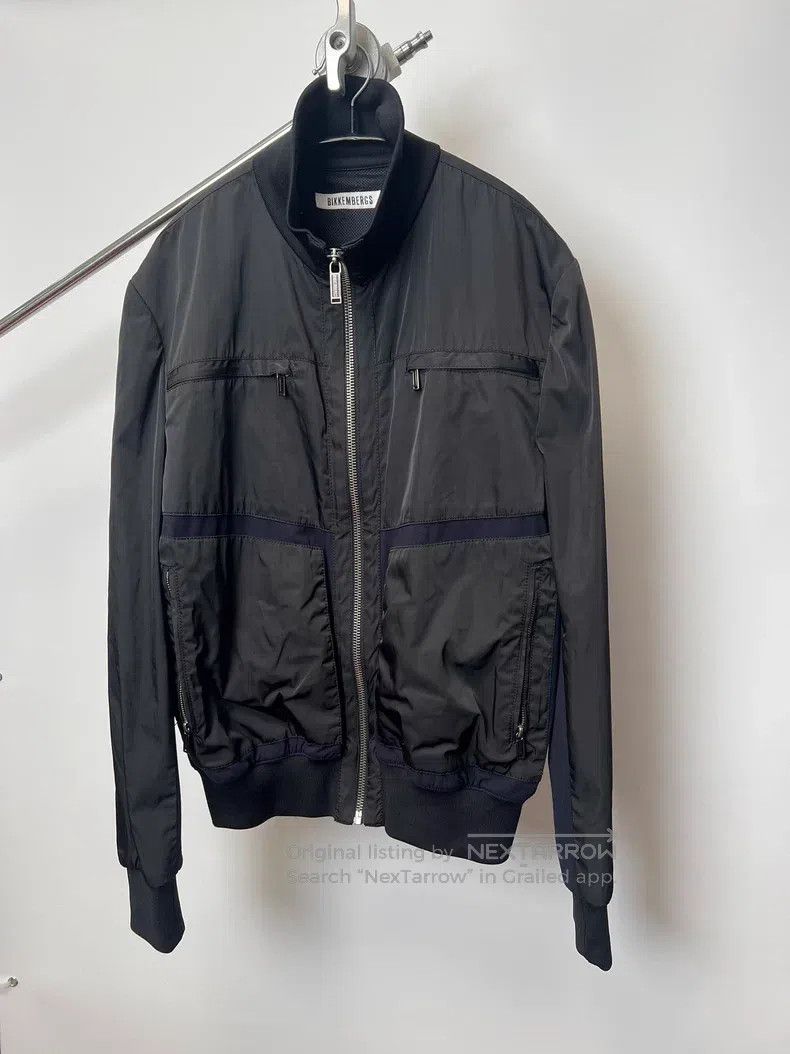 Dries Van Noten DRIES VAN NOTEN Color Block Nylon Stand Collar Jacket Size US L / EU 52-54 / 3 - 2 Thumbnail