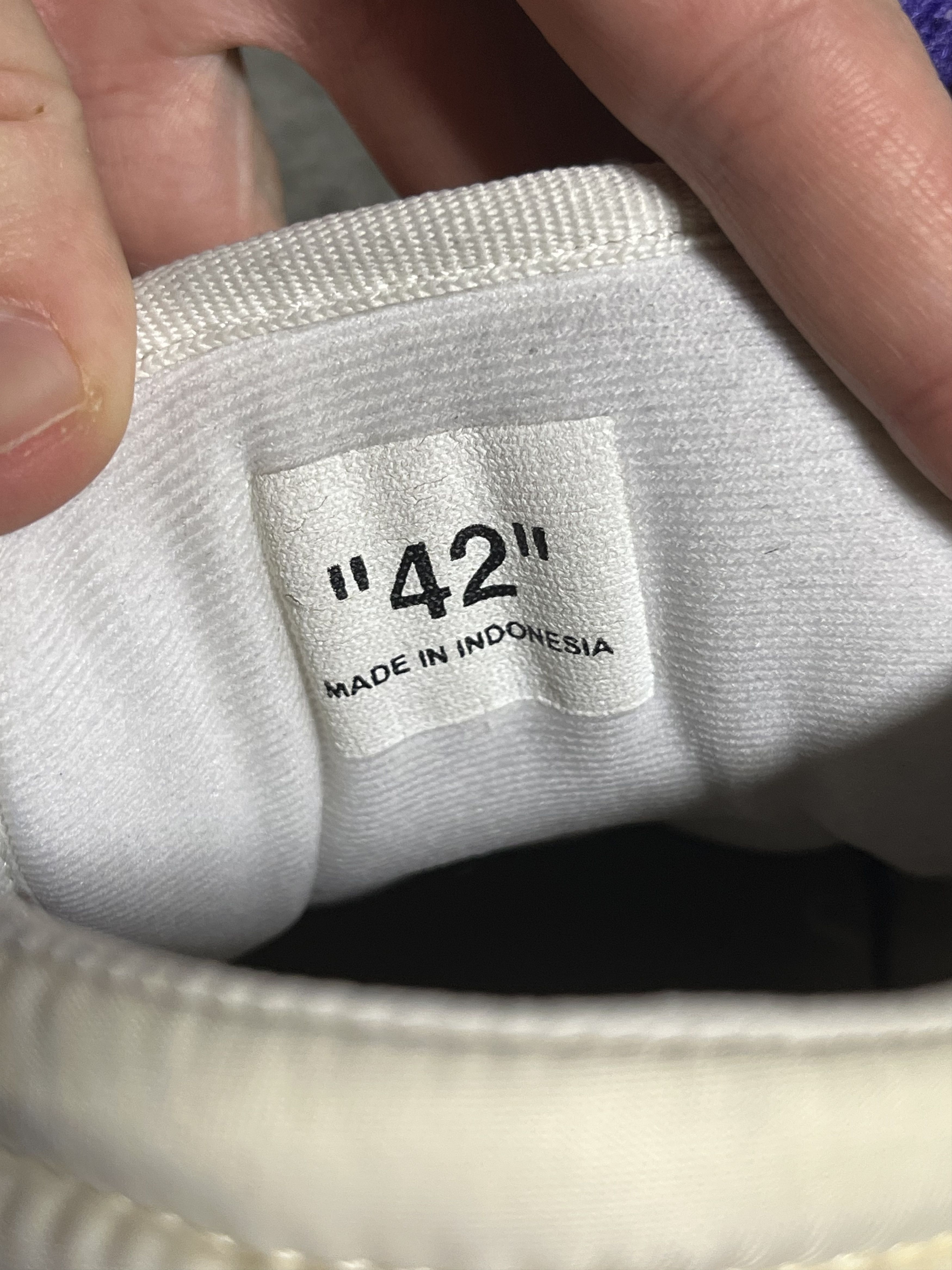 Off-White Off White Court 3.0 Purple Low Size US 9 / EU 42 - 4 Thumbnail