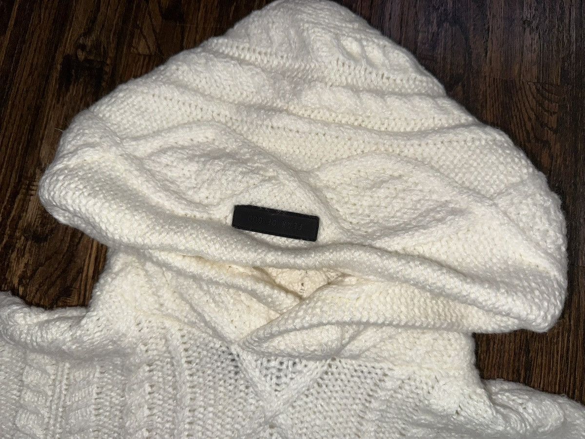 Fear of God Fear Of God FW23 Knit Pullover Sweater Hoodie Boxy Fit Sz M Size US M / EU 48-50 / 2 - 5 Thumbnail