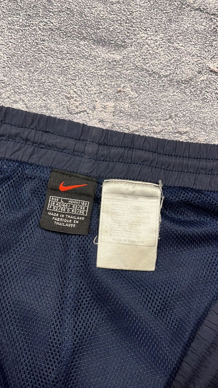 Nike × Vintage Vintage Nike Nylon Track Pants Striped 2000s Joggers Swoosh Size US 36 / EU 52 - 5 Thumbnail