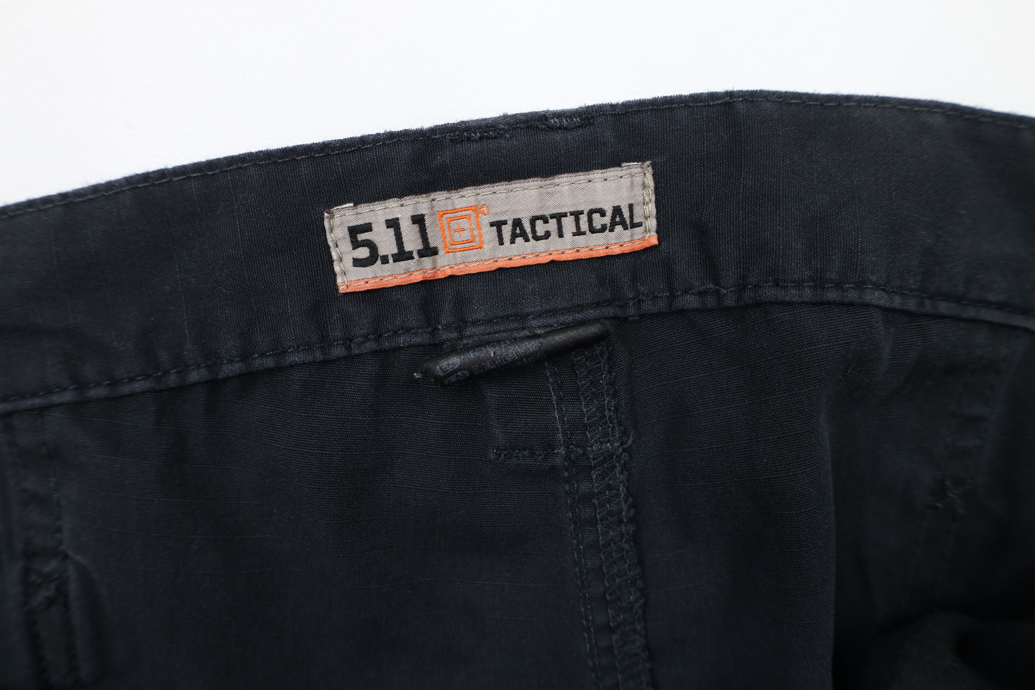 Vintage 5.11 Tactical Series Pro Double Knee Cargo Pants Black Size US 42 / EU 58 - 6 Thumbnail