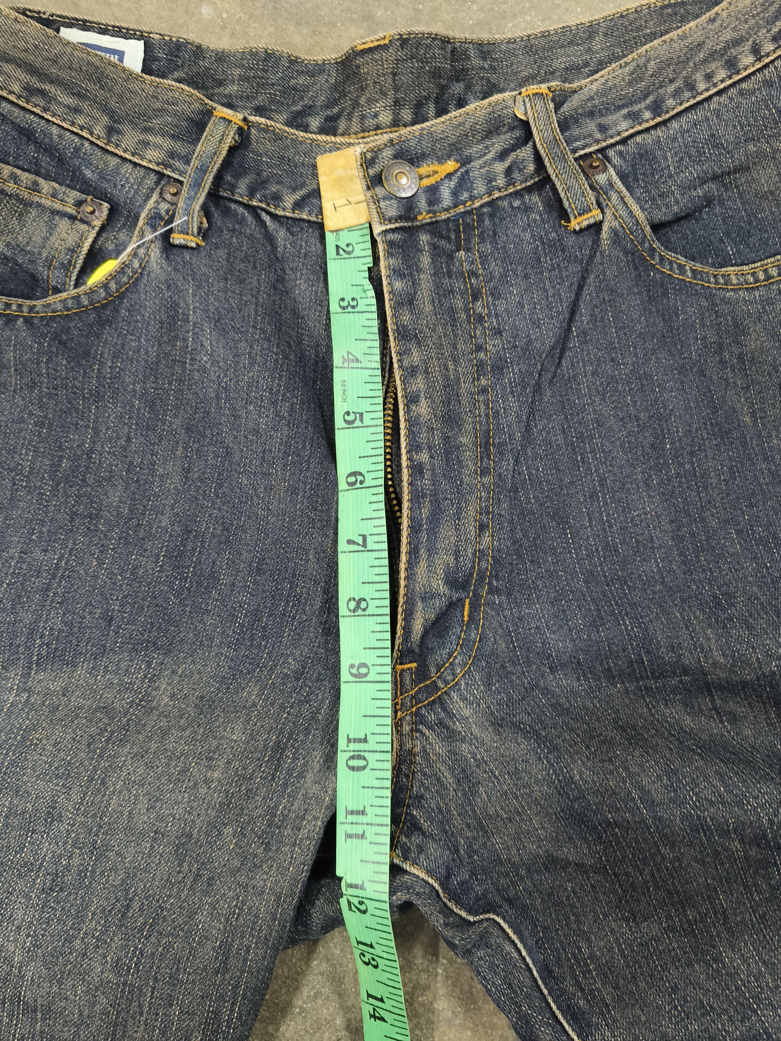 Beauty Beast 🔥Baggy🔥🔥 Vintage Edwin Jeans Baggy street fashion Size US 35 - 11 Thumbnail