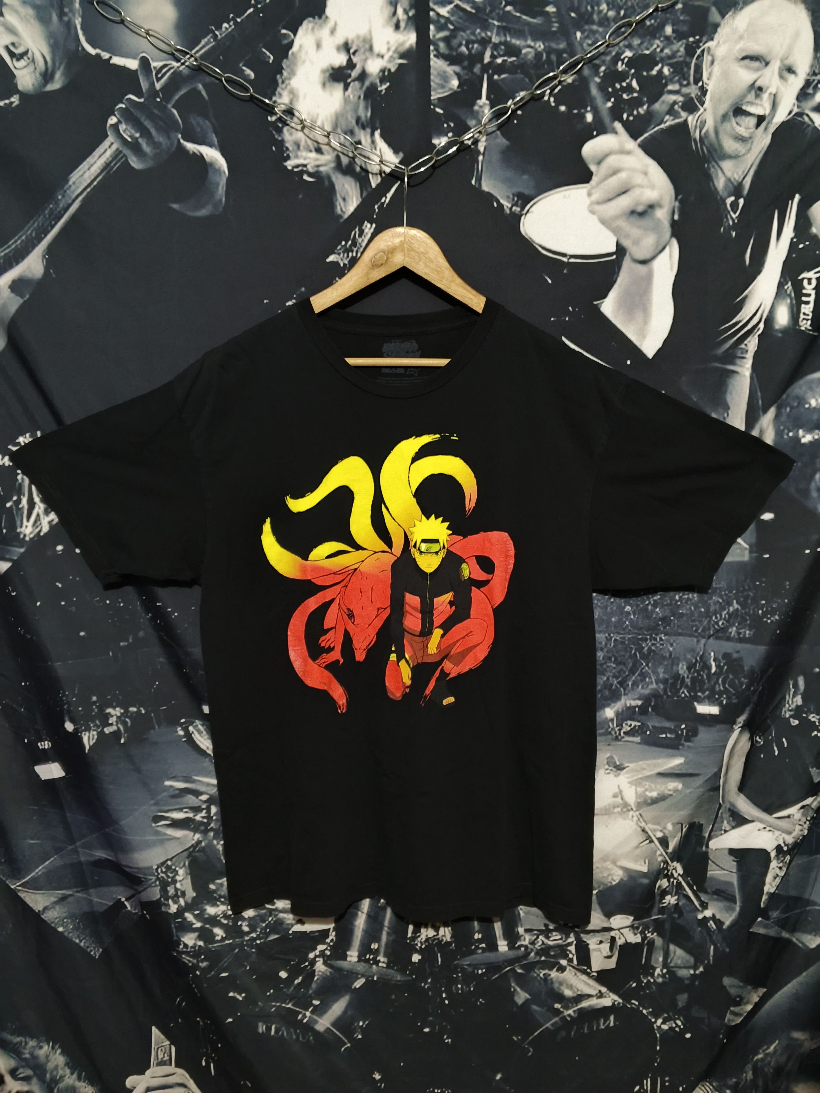 Japanese Brand RARE 2002/2007 Naruto Kurama Shirt XL Size US XL / EU 56 / 4 - 2 Thumbnail