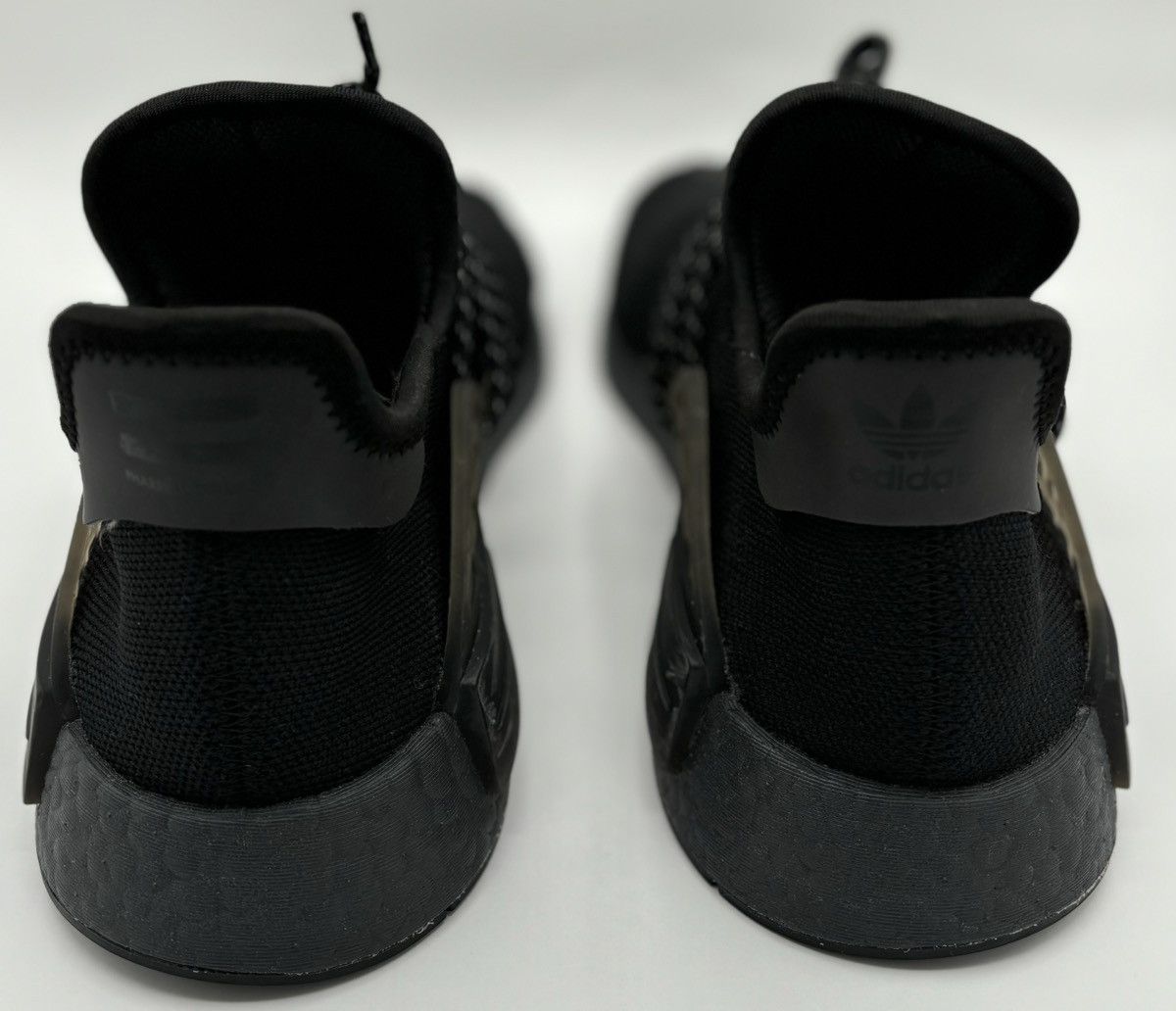 Human Made Adidas NMD Hu Pharrell Human Race Triple Black Pack Size US 10.5 / EU 43-44 - 5 Thumbnail