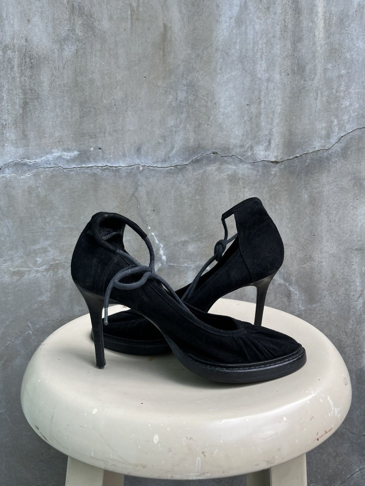 Ann Demeulemeester Cone Strapped Heels Size US 6 / IT 36 - 6 Thumbnail