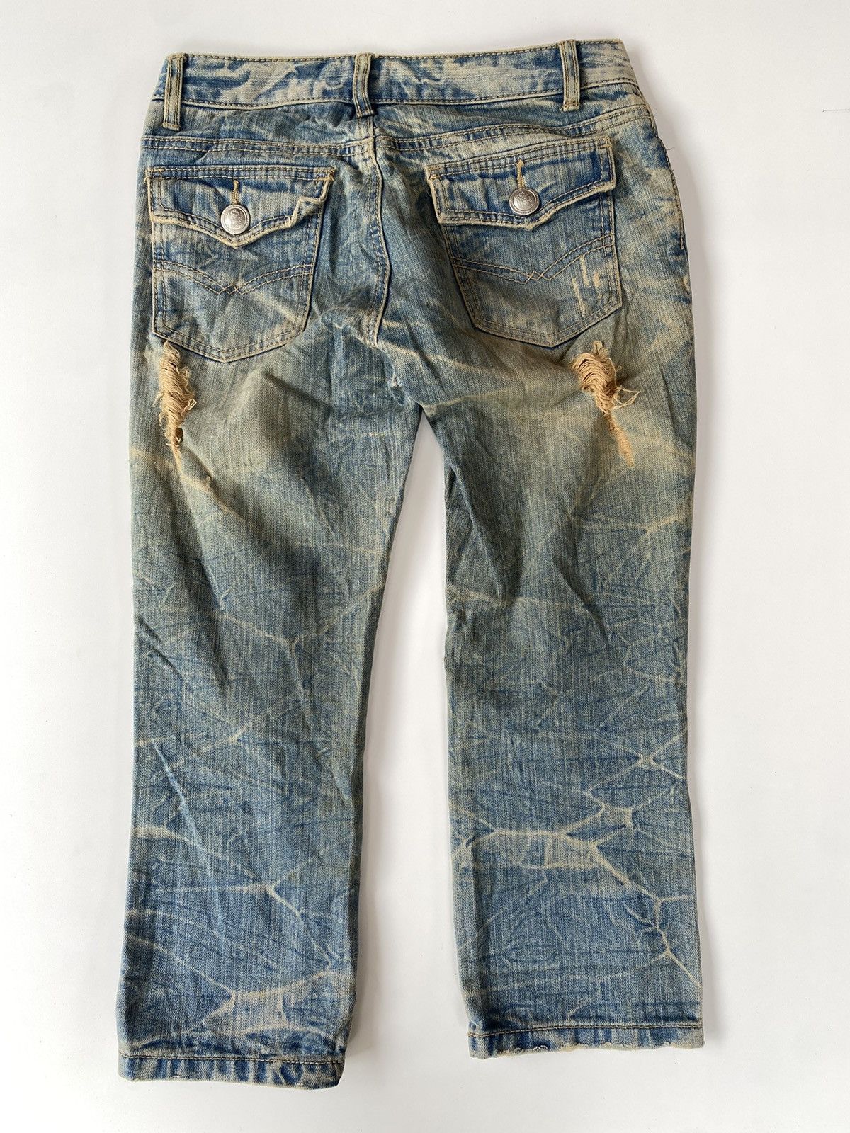 Japanese Brand × Vintage Vintage Distressed Denim Colza Japan Size US 29 - 2 Thumbnail