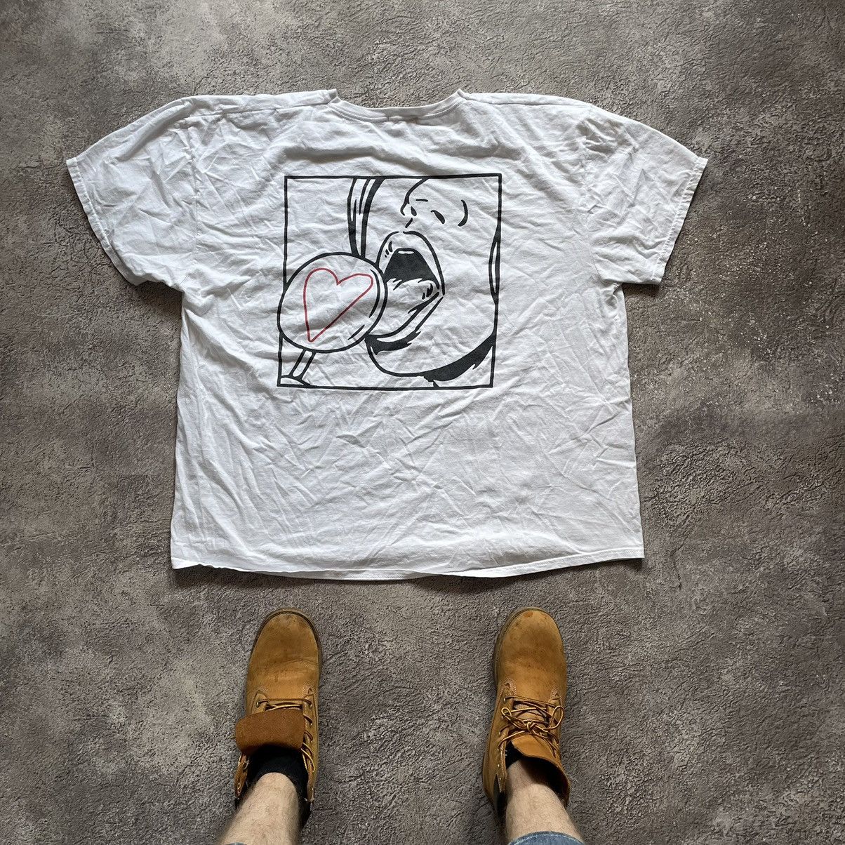 Vintage VINTAGE HUMOR TEE GIRL LICK LSD LOVE ART SEX Size US XXL / EU 58 / 5 - 1 Thumbnail