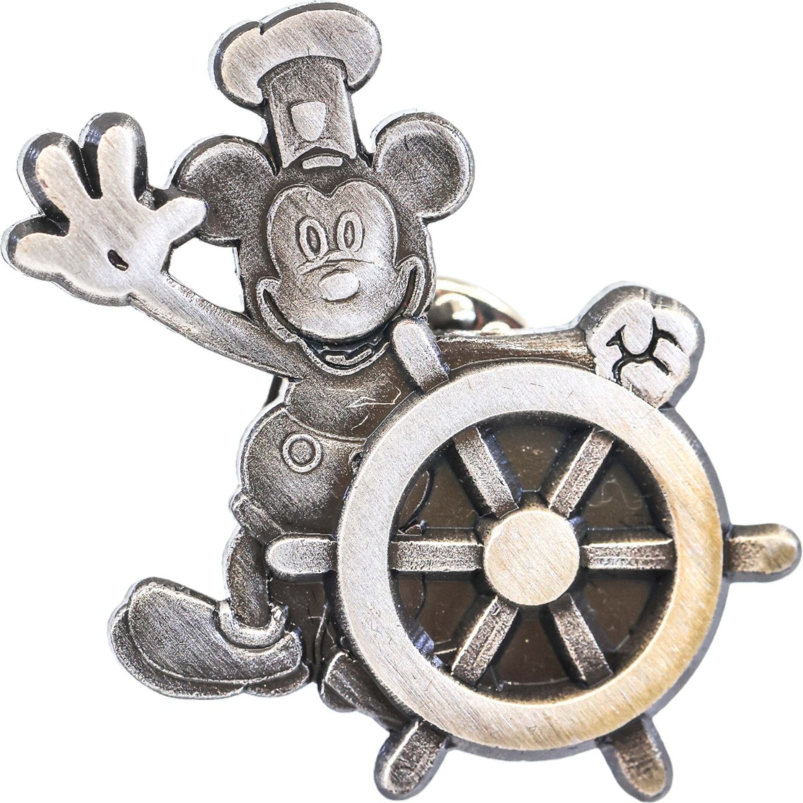 Disney Disney Cruise Line Steamboat Willie Mickey Pin 2000 Set of 2 Size ONE SIZE - 2 Thumbnail