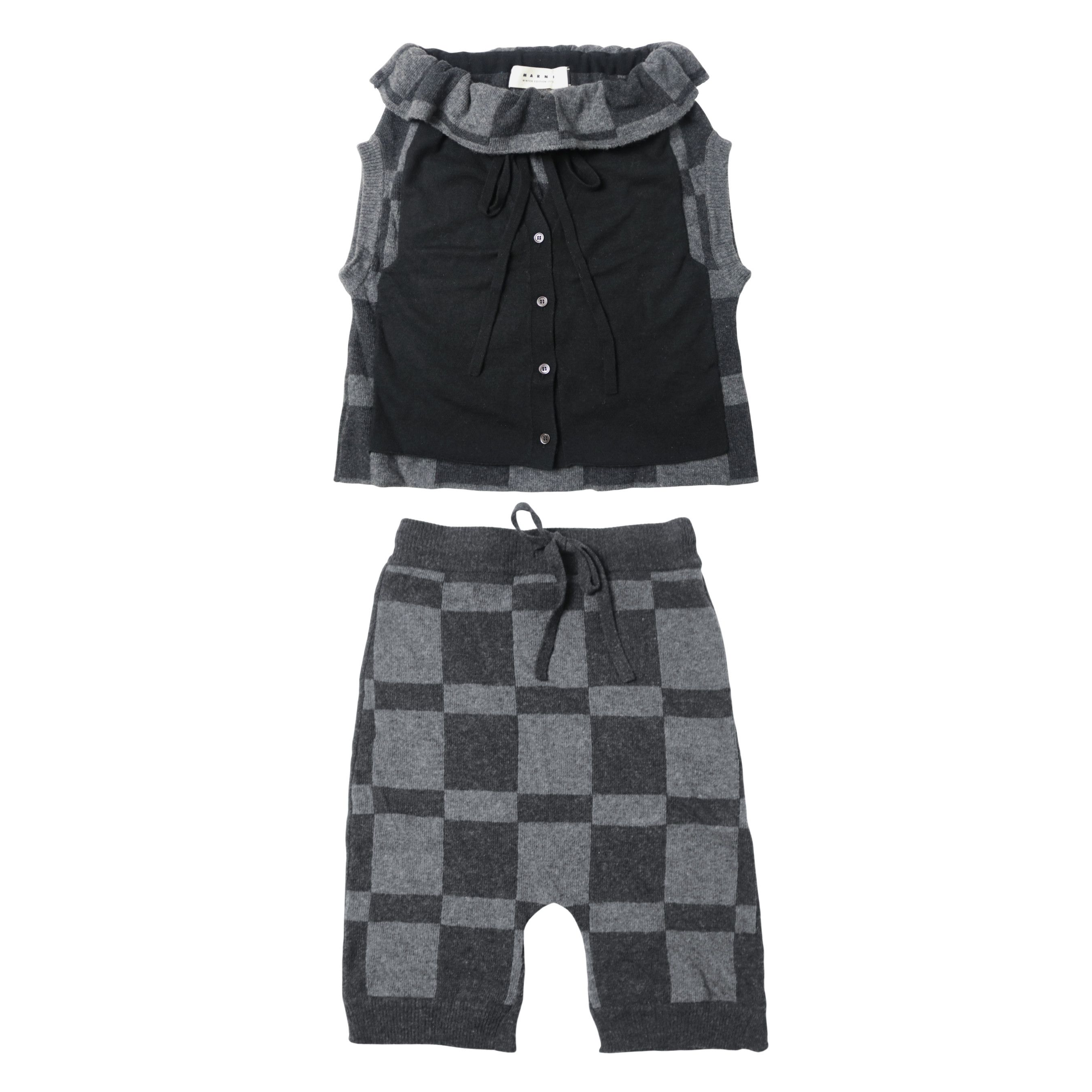 Marni Marni checker print two piece set Size 27" / US 4 / IT 40 - 1 Thumbnail