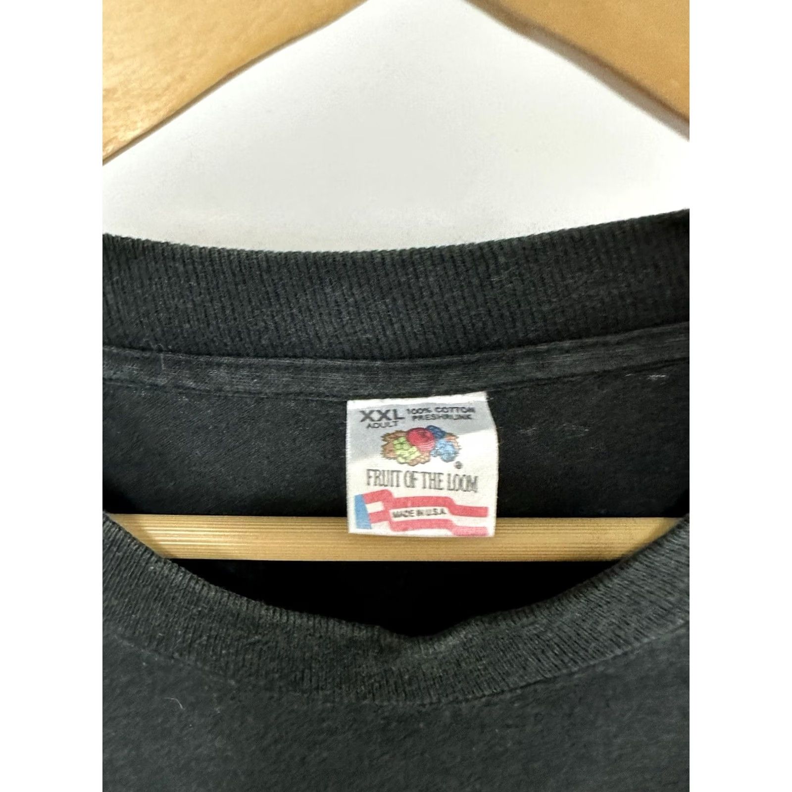 Fruit Of The Loom VTG DUMA Exhibit Nasher Duke University Museum Of Art LS T-Shirt XXL Men Black Art Museum VTG Duke University Shirt Womens Mens Size US XXL / EU 58 / 5 - 3 Thumbnail