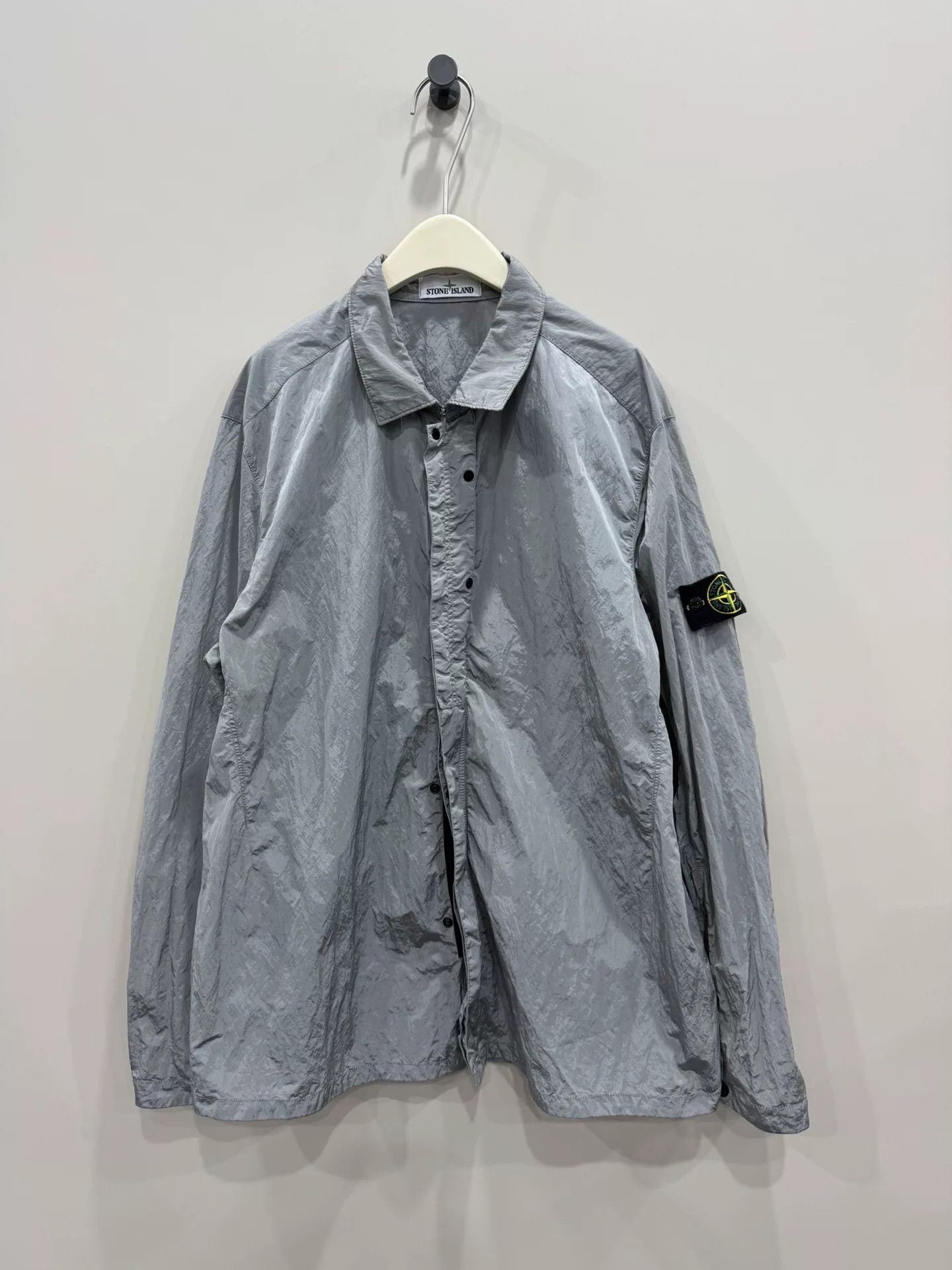 Stone Island stone island metallic nylon zip jacket XXXL Size US XXL / EU 58 / 5 - 1 Thumbnail