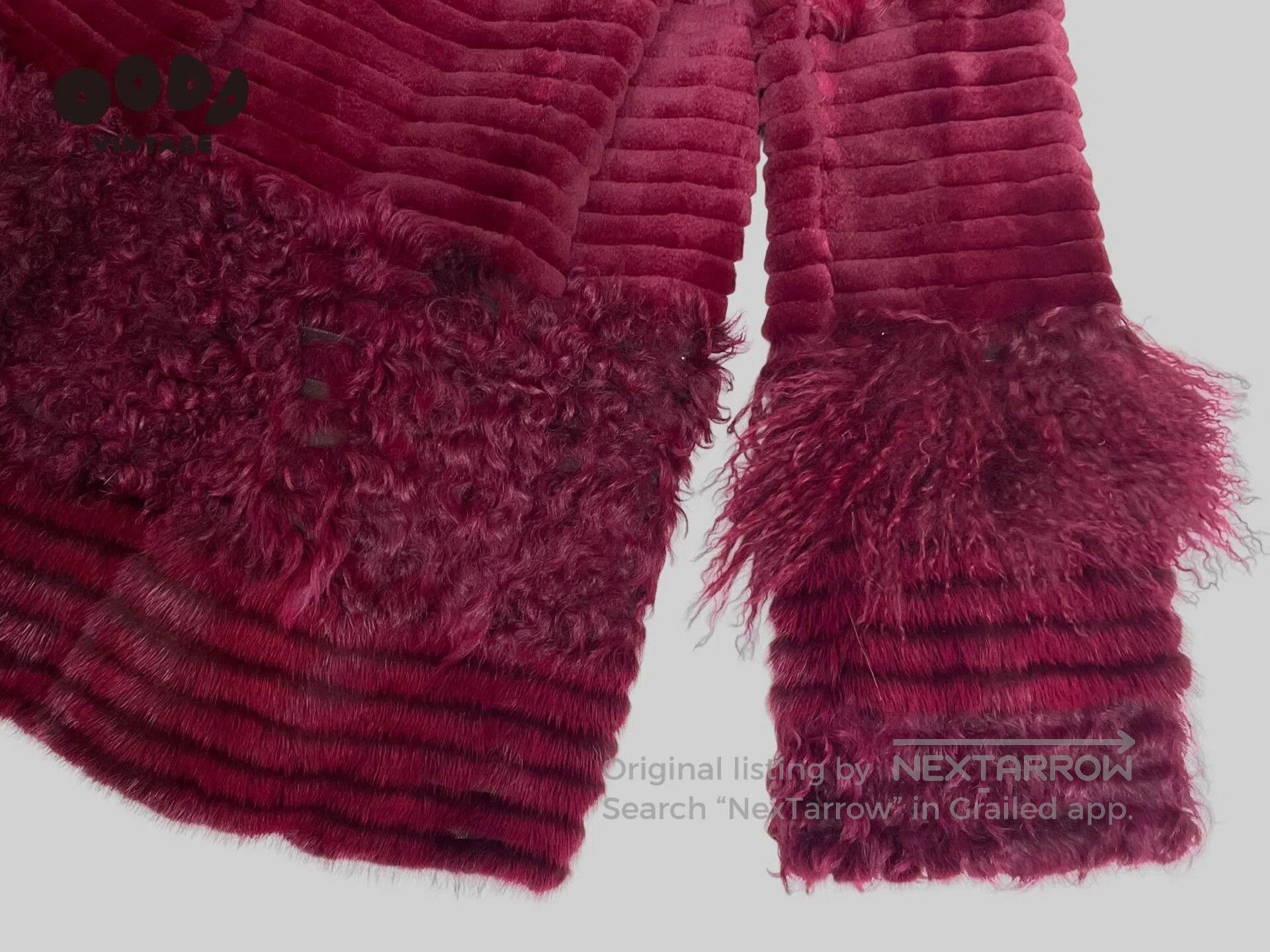 Gianfranco Ferre Gianfranco Ferré Red Mink Fur Jacket. Size M / US 6-8 / IT 42-44 - 8 Thumbnail