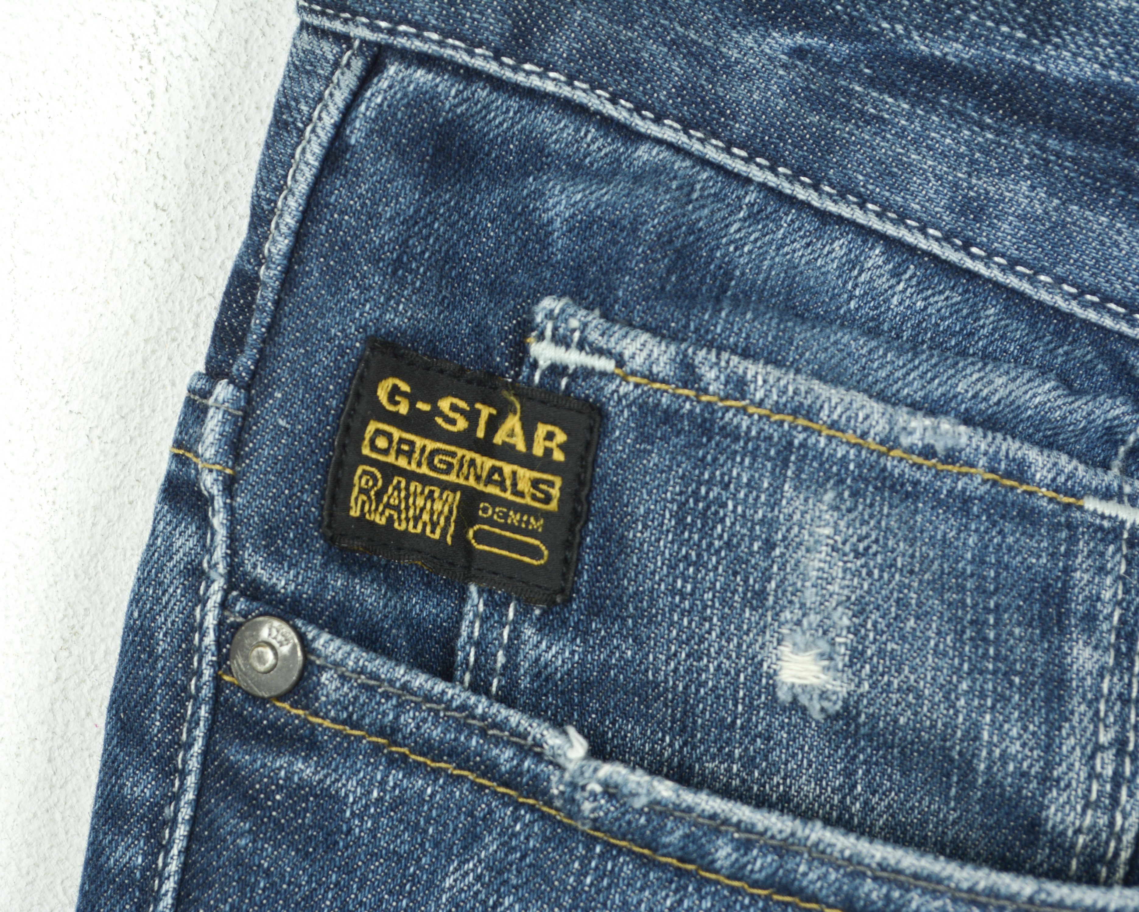 G-Star GS01 Yield Slim W29 L32 Straight Jeans Denim Pants Trousers Size US 29 - 3 Thumbnail