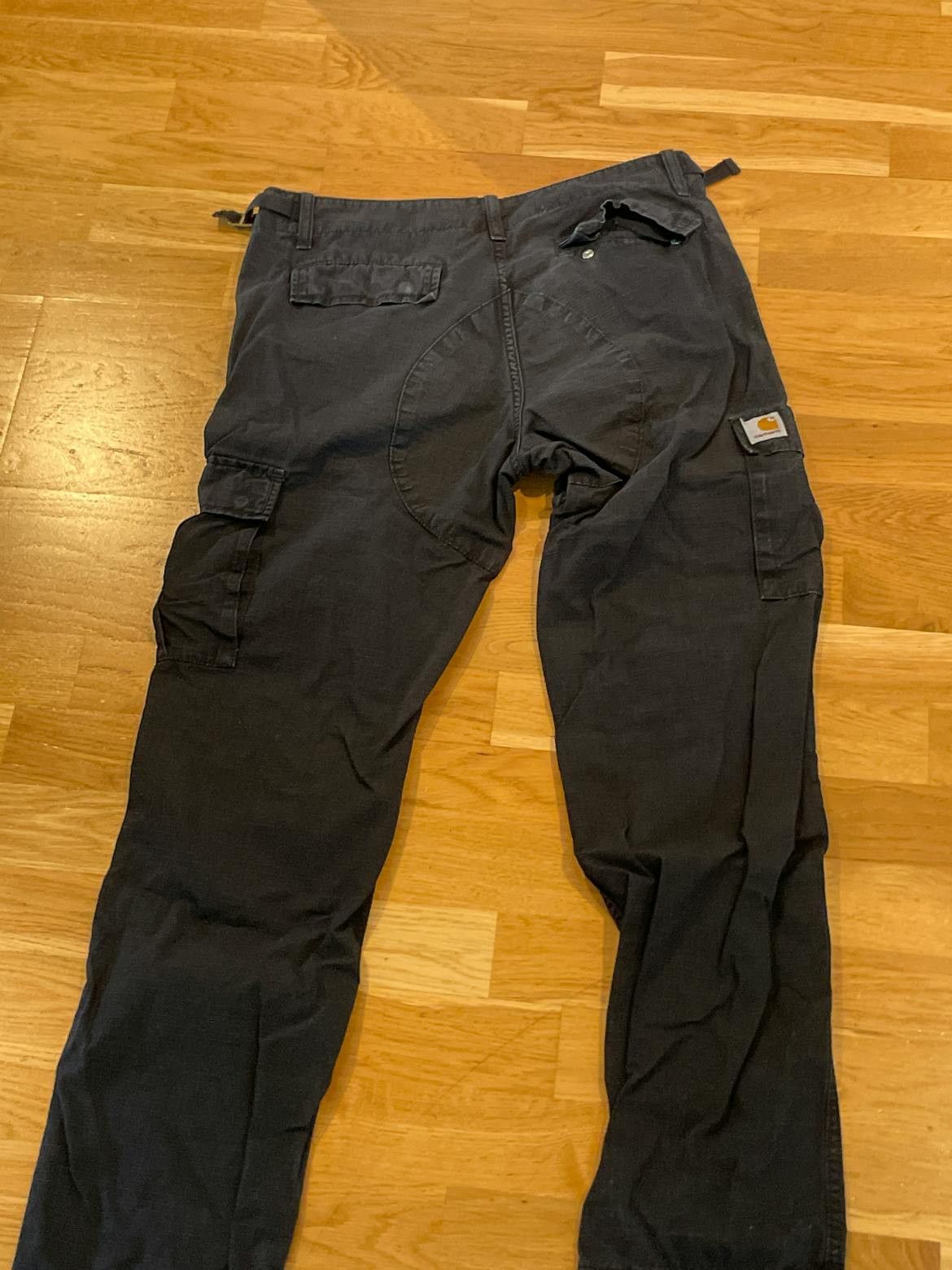 Carhartt Carhartt Black Cargo Pants Size US 30 / EU 46 - 3 Thumbnail