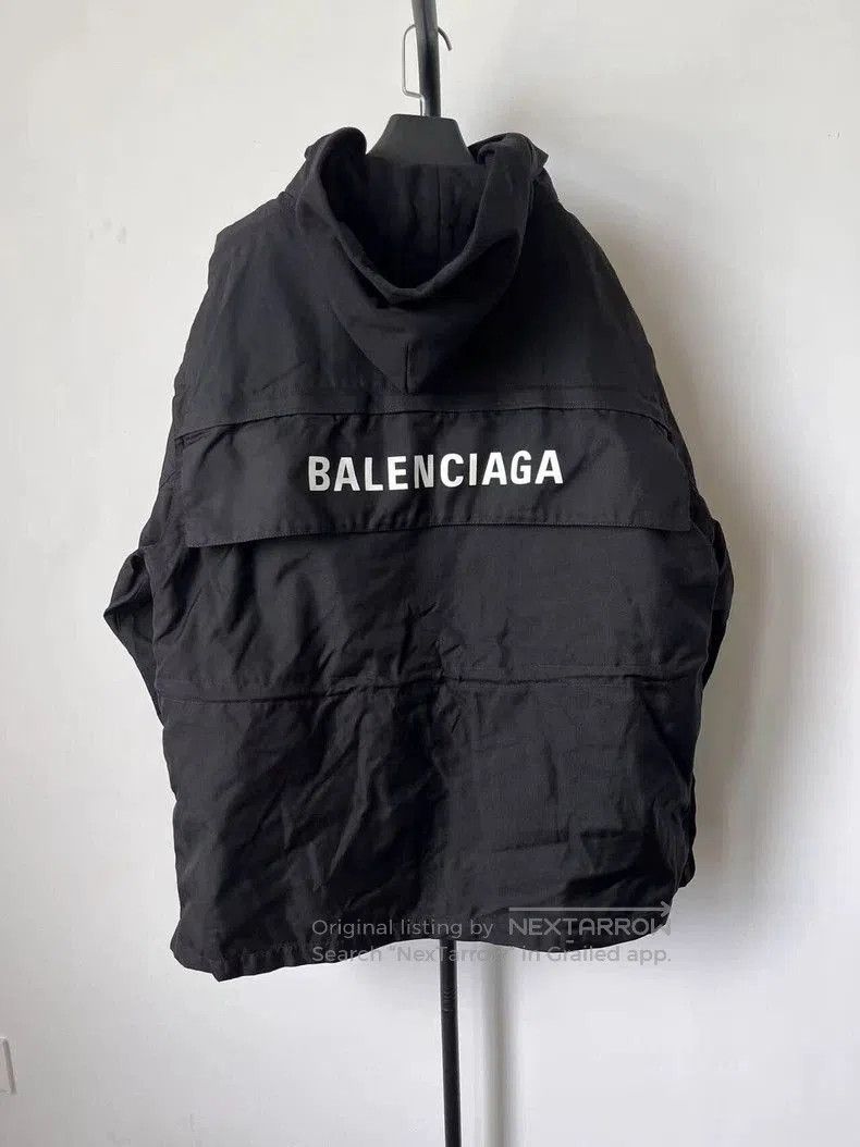 Balenciaga Balenciaga Logo Pocket Long Sleeve Jacket . Size US M / EU 48-50 / 2 - 2 Thumbnail