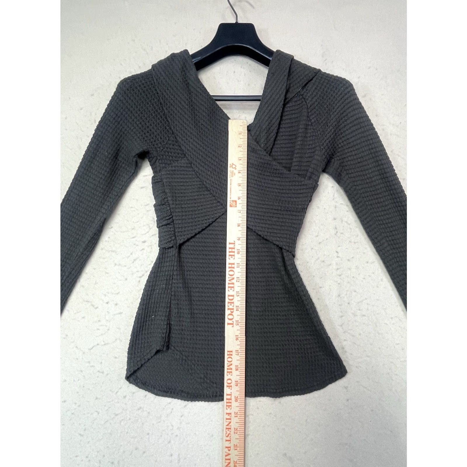 Free People Free People Blouse Long Sleeve V-Neck Jersey Top Women M Brown Belle Size M / US 6-8 / IT 42-44 - 4 Thumbnail