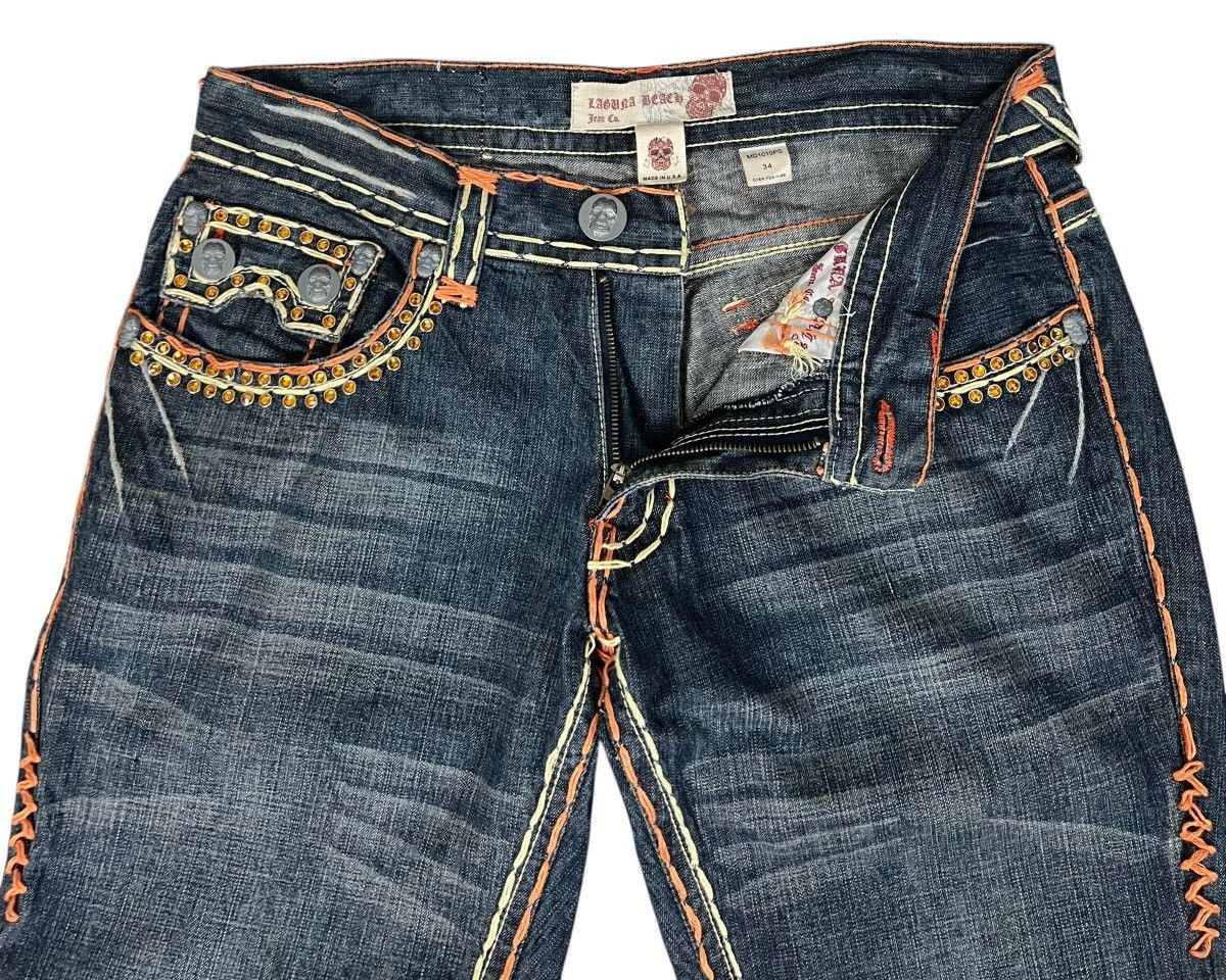 True Religion Vintage LB jean Co Rockstar Jeans Size US 34 / EU 50 - 4 Thumbnail
