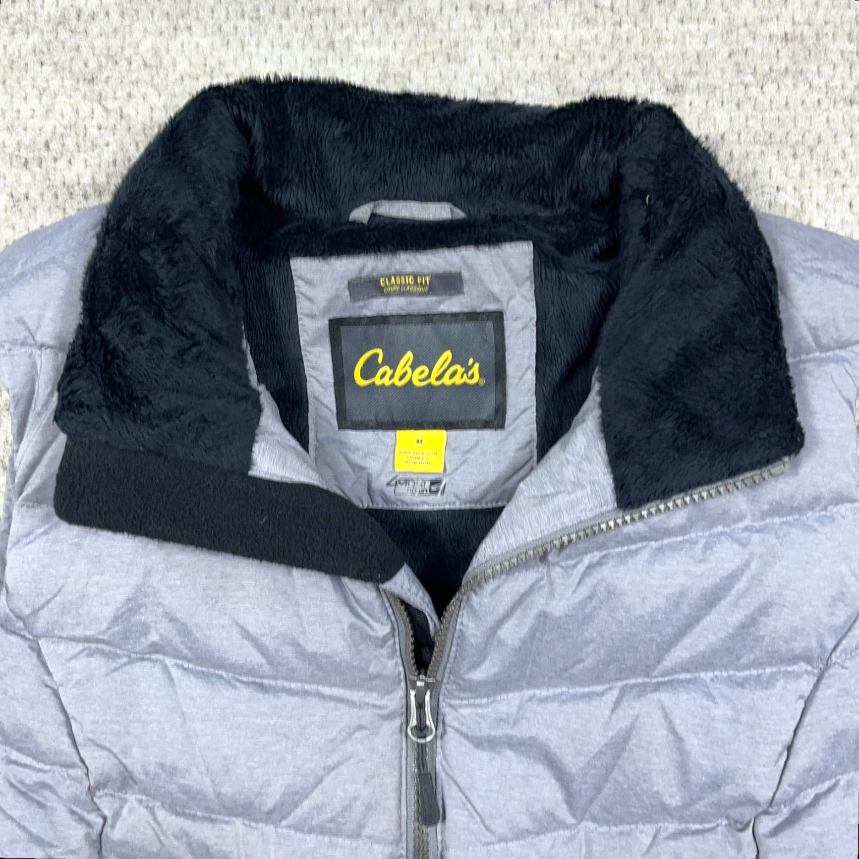 Vintage Cabelas Puffer Vest Women XL Gray Down Fill 650 Classic Fit Outdoor Adult Jacket/Coat Style Puffer Vest Size XL / US 12-14 / IT 48-50 - 3 Thumbnail