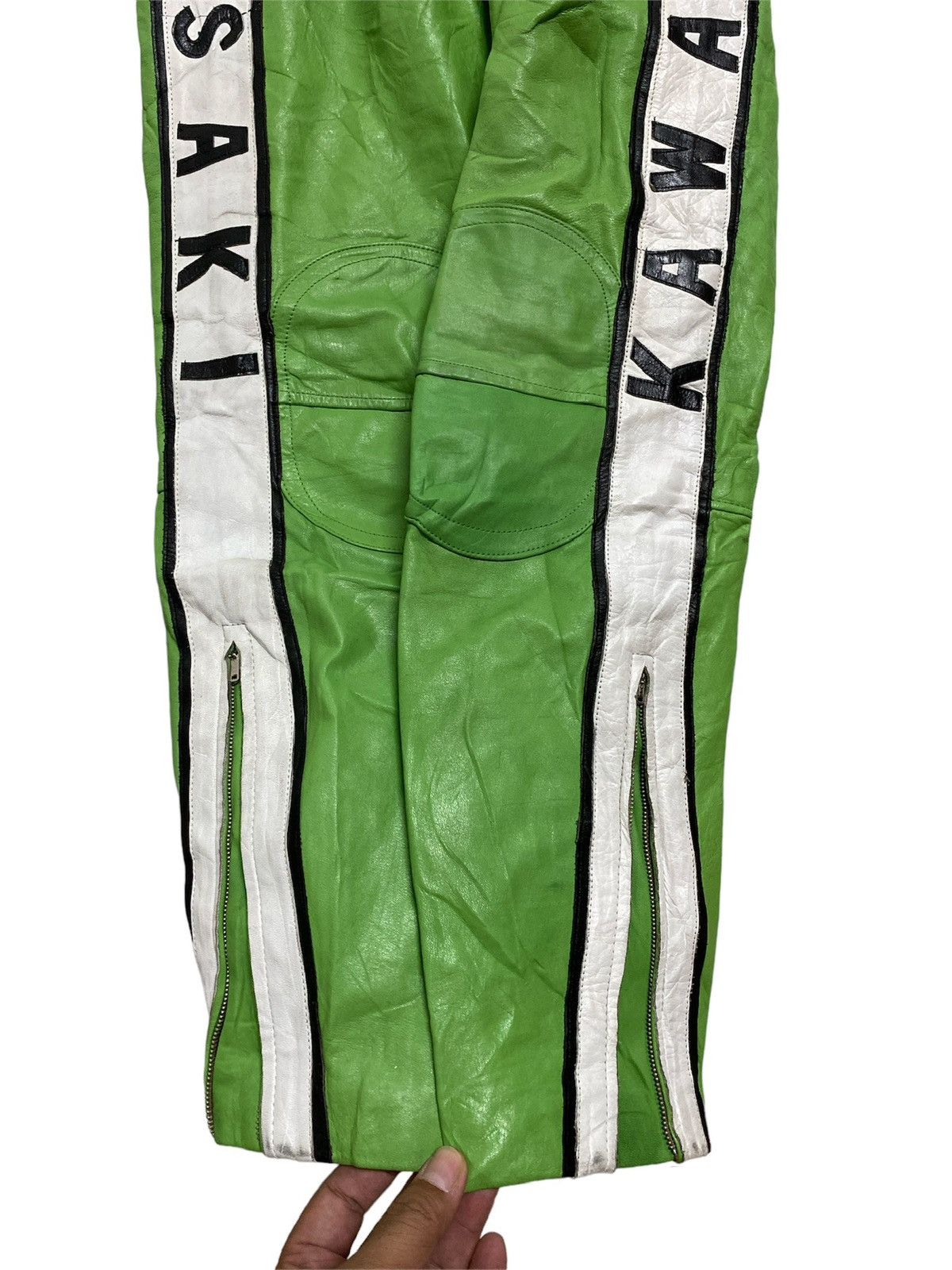 Sports Specialties KAWASAKI Leather Racing Suit Overall Size US 32 / EU 48 - 7 Thumbnail