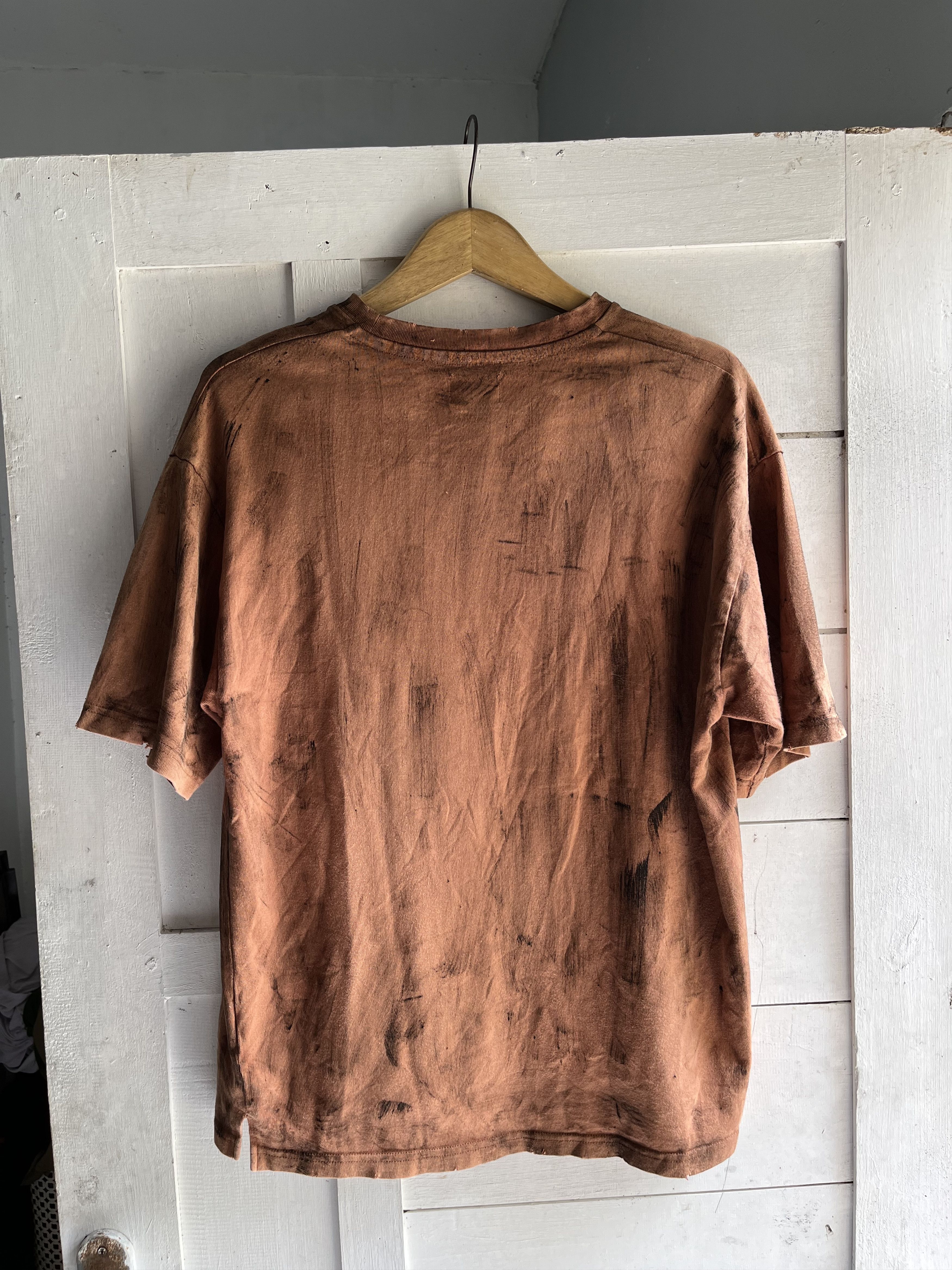 Number (N)ine Number nine distressed acid wash painter tshirt Size US M / EU 48-50 / 2 - 2 Thumbnail