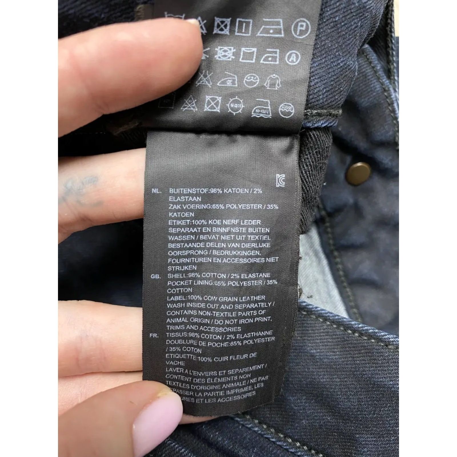 G-Star G Star Raw Vintage Mens Jeans Jeans 38 Denim Blue Regular 32in Inseam Straight Stars 90s Mens Size US 38 / EU 54 - 4 Thumbnail