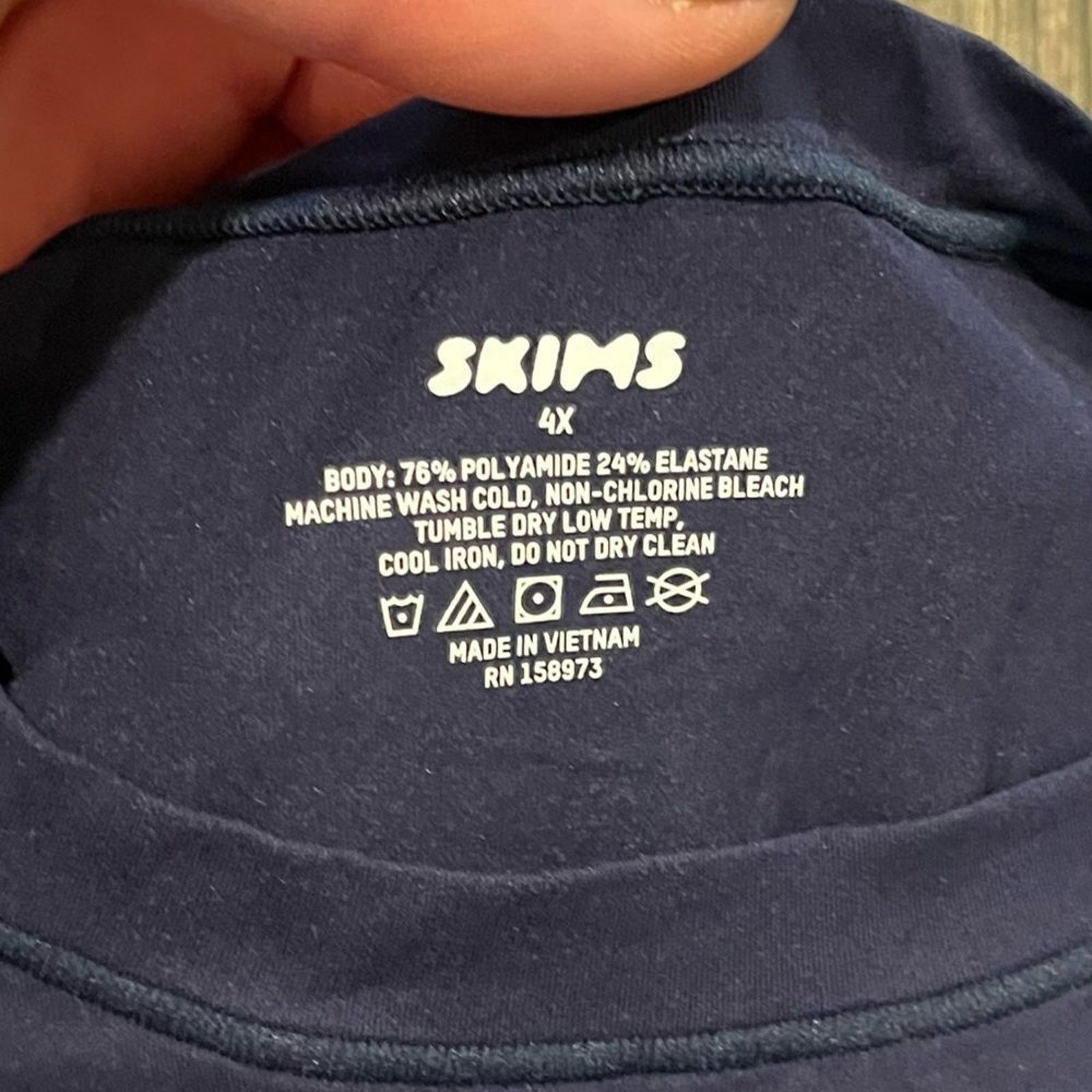SKIMS NWT Skims Fits Everybody Super Crop T-Shirt Short Sleeve 4X Size 4XL / US 24-26 - 2 Thumbnail