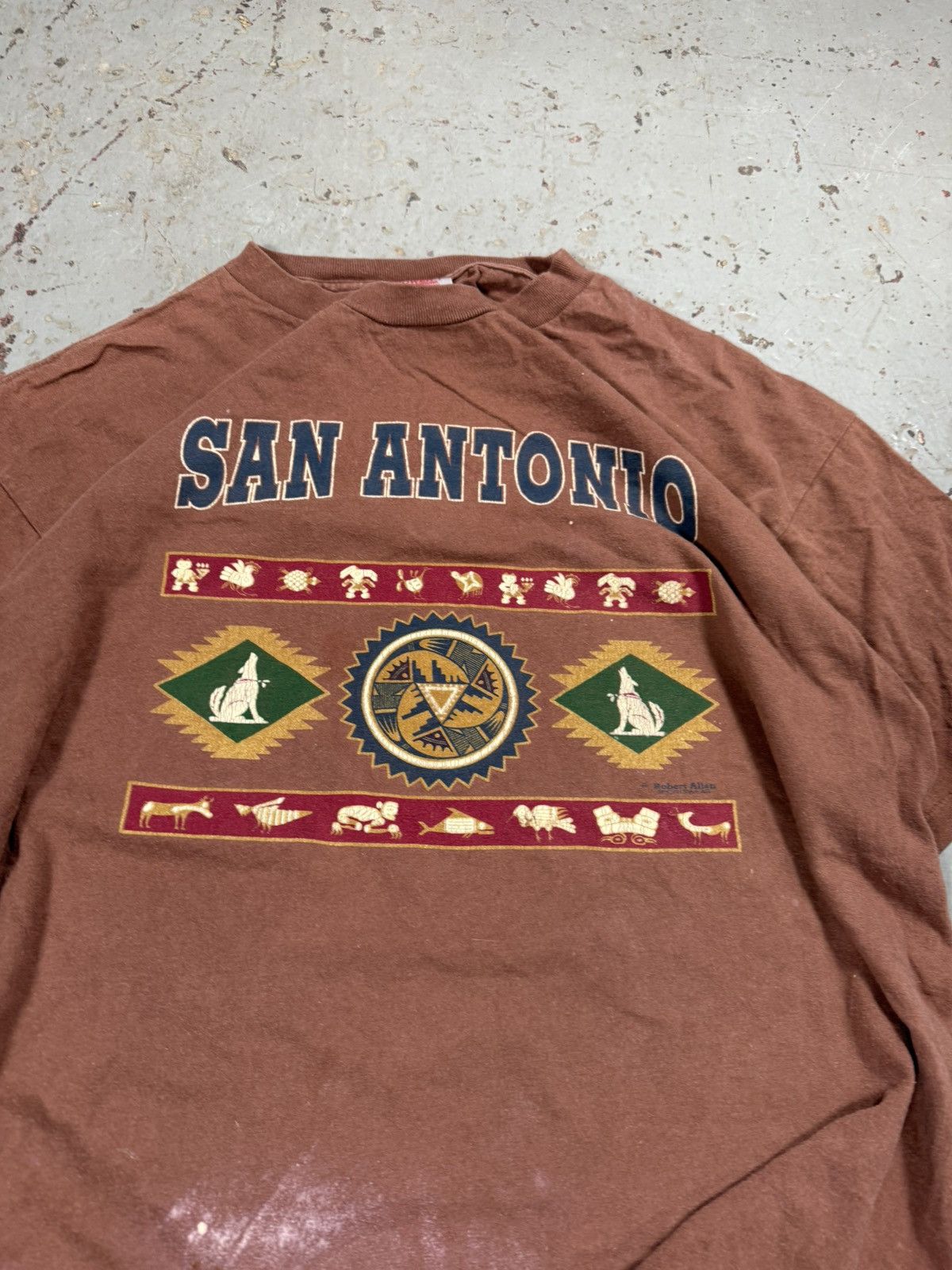 Vintage Vintage San Antonio Tee Size US XL / EU 56 / 4 - 2 Thumbnail
