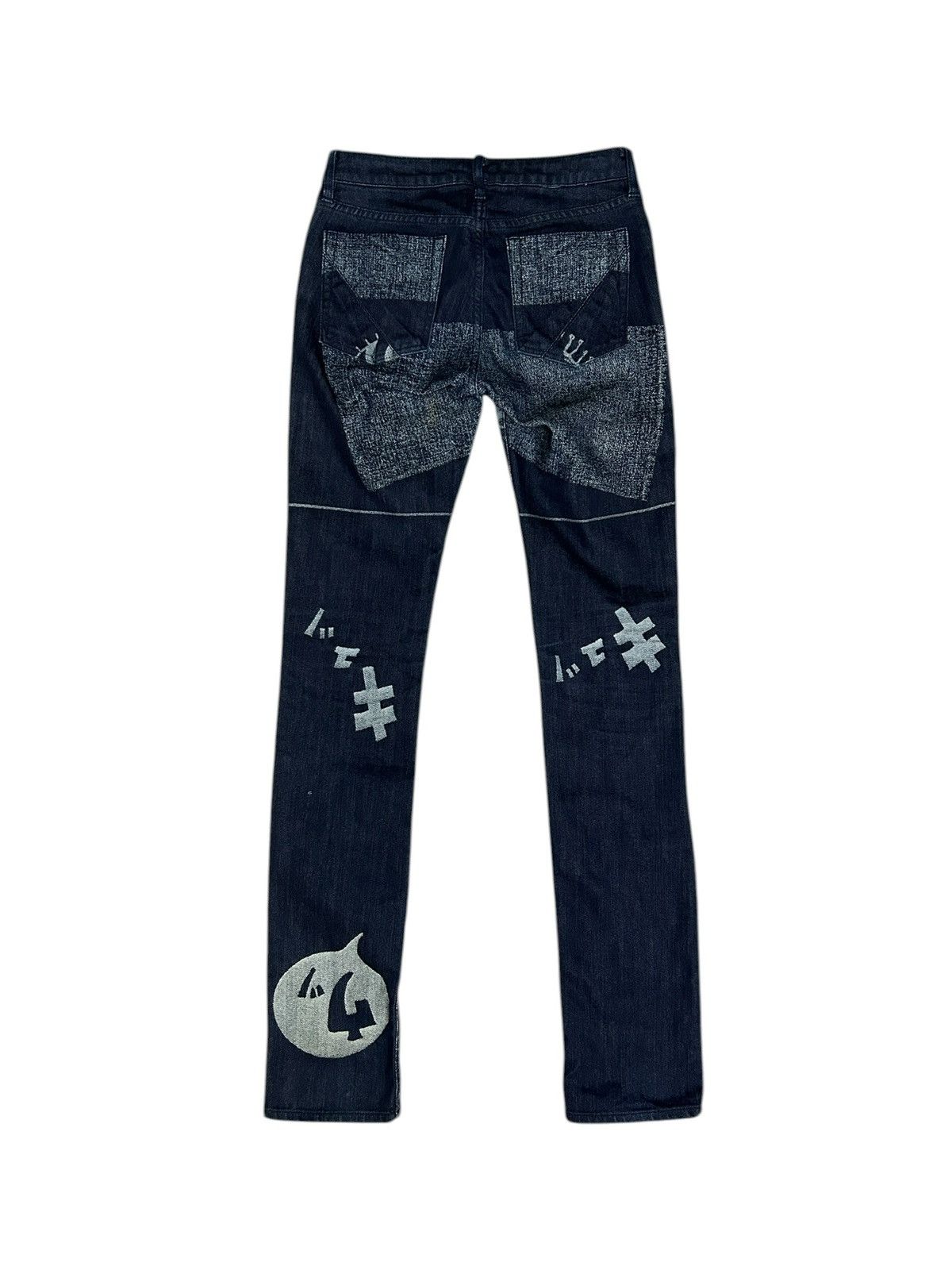 Issey Miyake APOC Graphic Denim Size 26" / US 2 / IT 38 - 2 Thumbnail