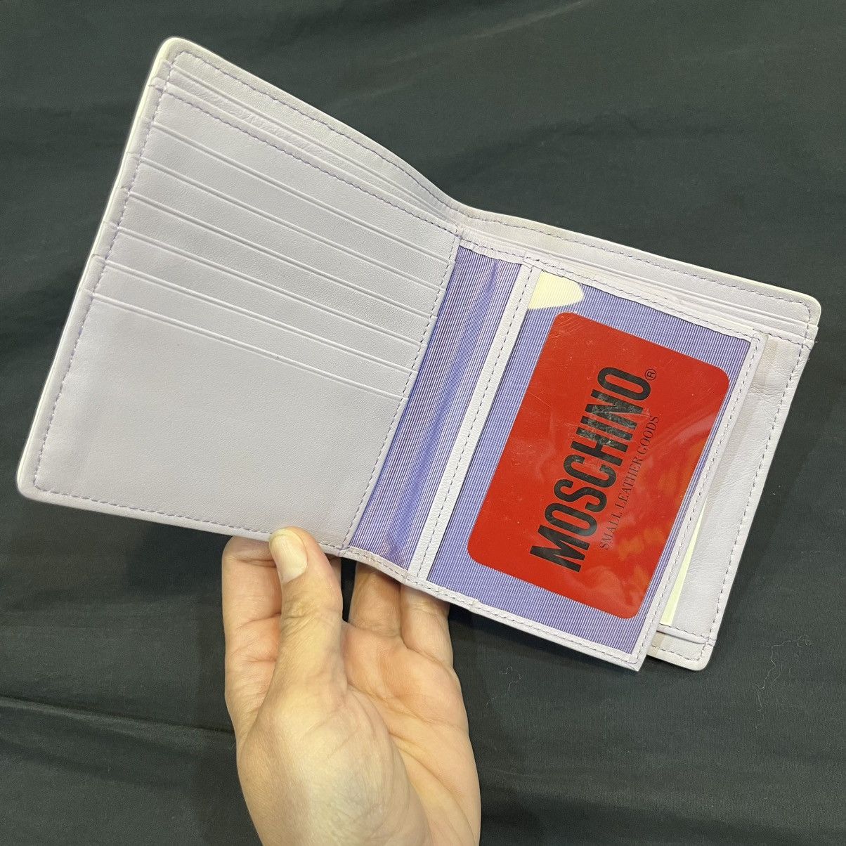 Love Moschino Moschino wallet Light purple Size ONE SIZE - 5 Thumbnail
