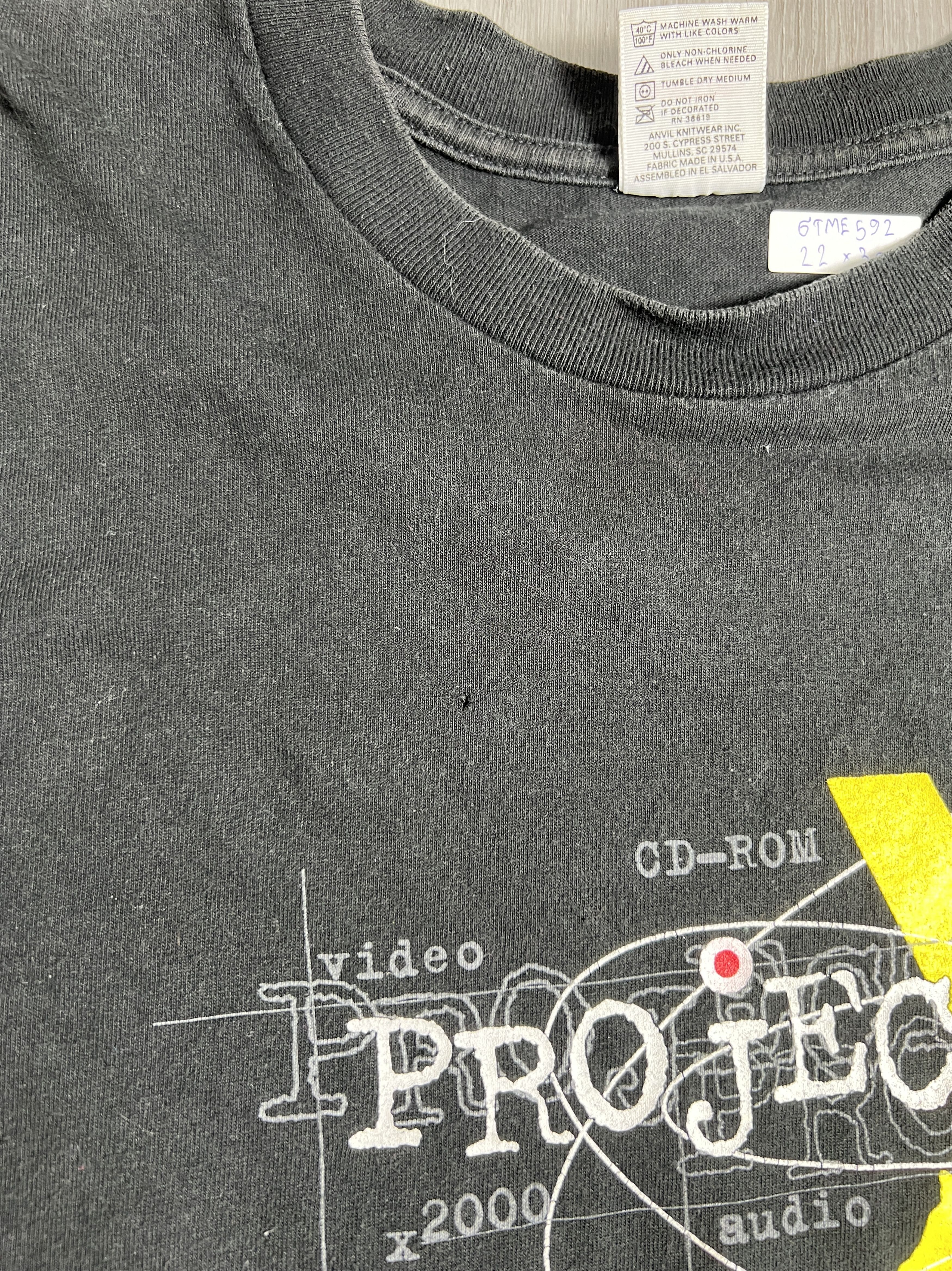 Vintage VTG 90s 99.7fm Atlanta ProjectX Y2K Graphic Tee (XL) GTME592 Size US XL / EU 56 / 4 - 5 Thumbnail