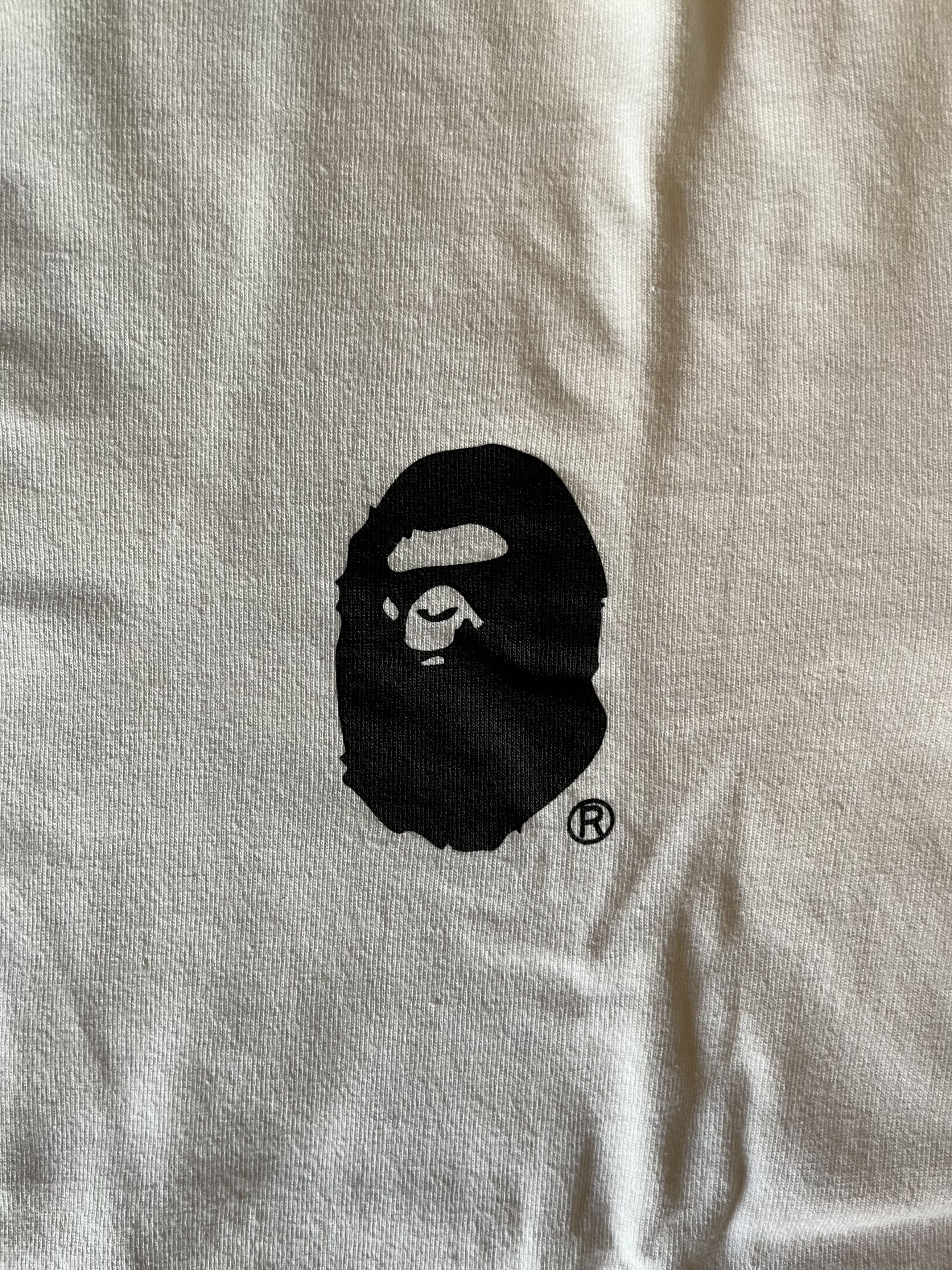 Bape Multi Logo Long Sleeve Tee Size US M / EU 48-50 / 2 - 3 Thumbnail