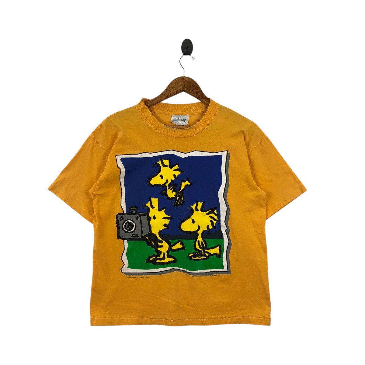 Peanuts × Vintage Vintage PEANUTS SNOOPY Made In Usa Big Logo T-Shirt Size US M / EU 48-50 / 2 - 1 Thumbnail