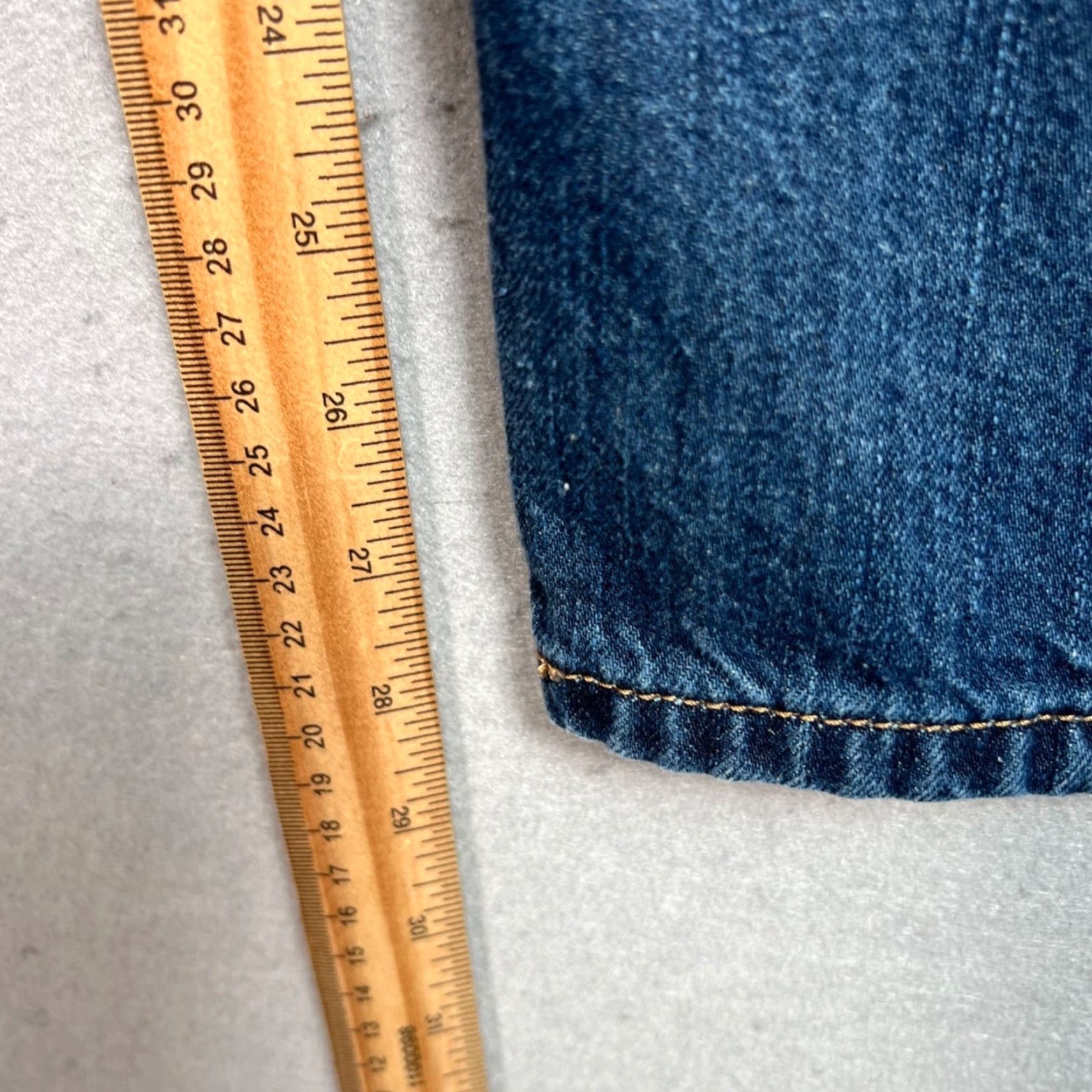 Levi's Levis 569 Loose Straight Jeans Mens 38x30 Blue Denim 100% Cotton Size US 38 / EU 54 - 7 Thumbnail