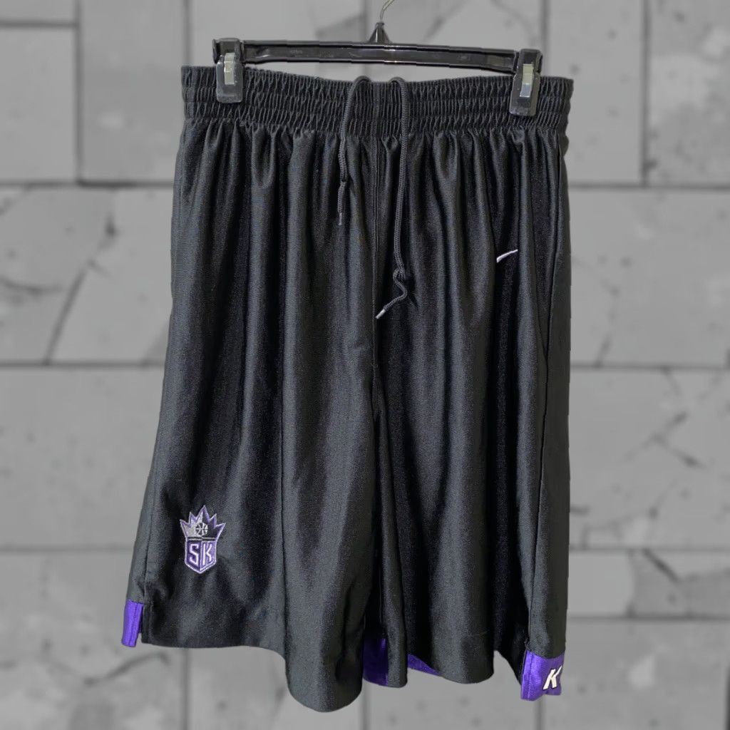 Nike Nike Team Shorts Mens Black Drawstring Athletic Size L Size US 33 - 1 Thumbnail