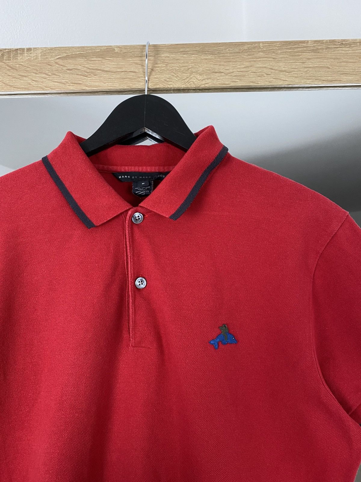 Marc by Marc Jacobs Red polo t-shirt Marc by Marc Jacobs Size US M / EU 48-50 / 2 - 3 Thumbnail