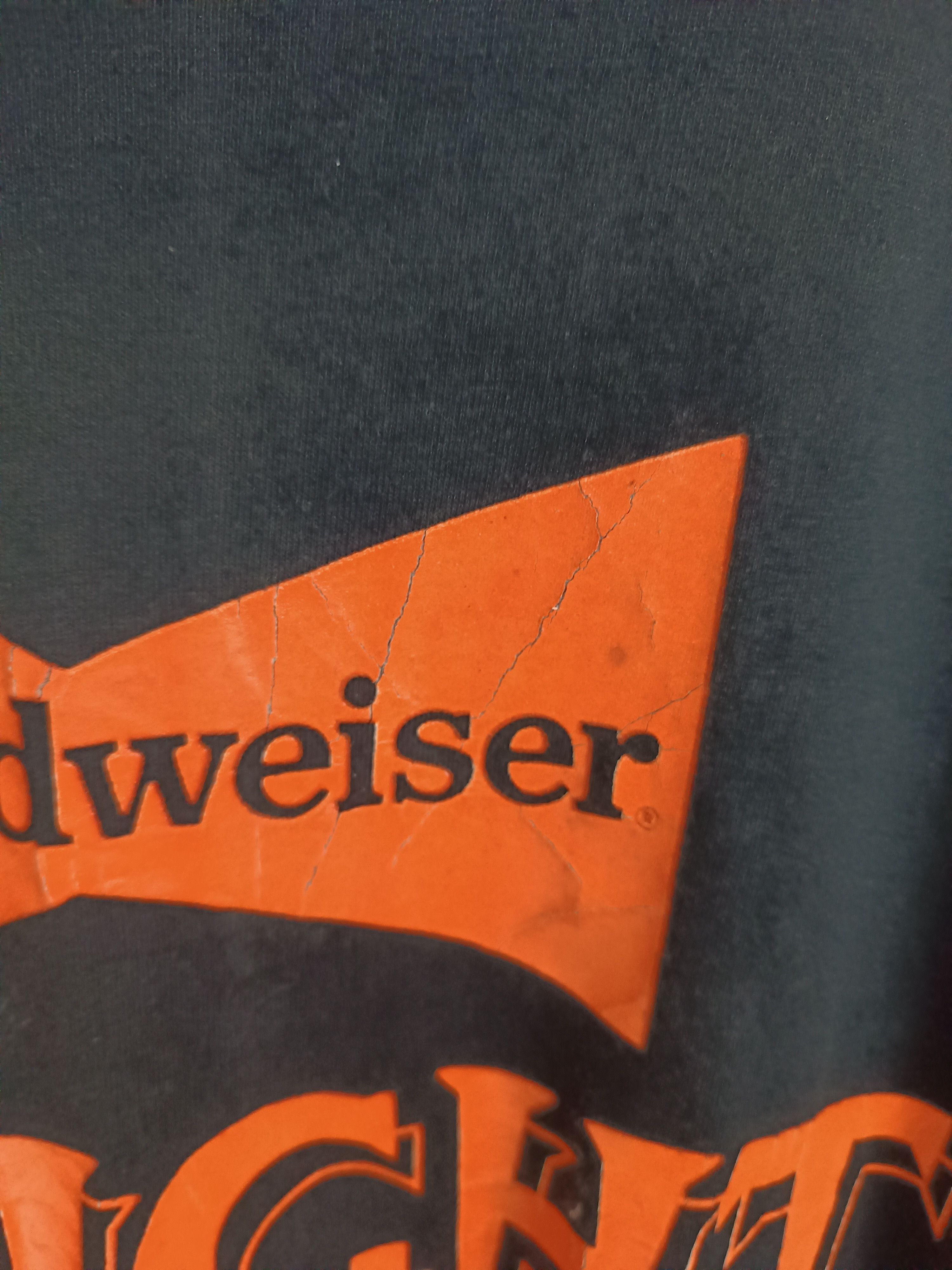Budweiser VINTAGE 80'S BUDWEISER FRIGHT NIGHT VERY RARE HALOWEEN BEER Size US L / EU 52-54 / 3 - 12 Thumbnail