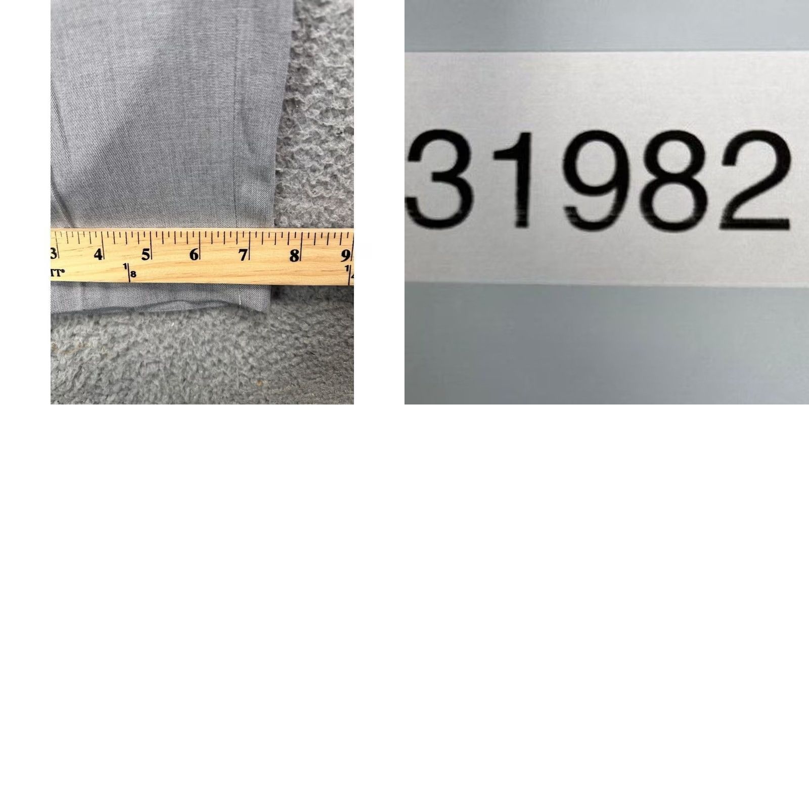 Apt. 9 Apt. 9 Extra Slim Fit Dress Pants Men 35x32 Gray Flat Front Stretch Pant Business Formal Slim Leg Size US 35 - 8 Thumbnail