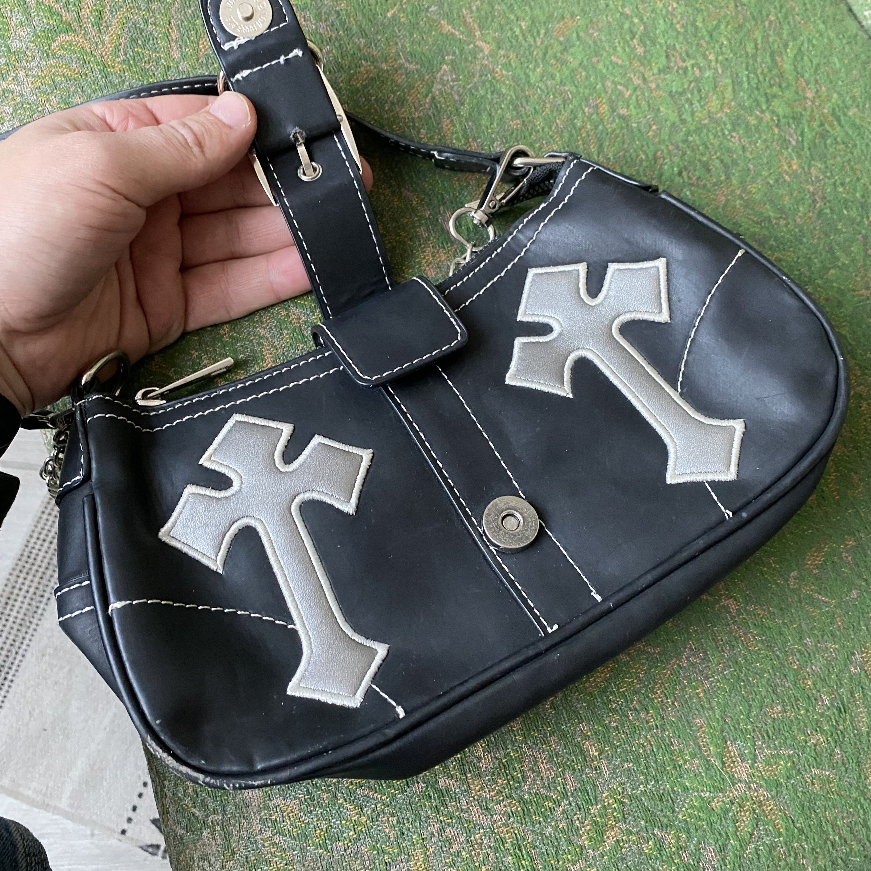 Affliction Y2K Vintage 2000s Avantgarde mini bag Chrome Hearts vibe Size ONE SIZE - 5 Thumbnail