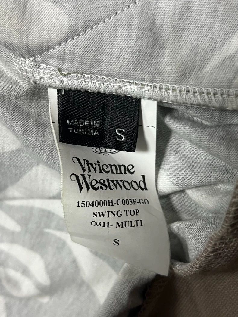 Vivienne Westwood Vivienne Westwood Cotton jacquard printed T-shirt Size S / US 4 / IT 40 - 4 Thumbnail