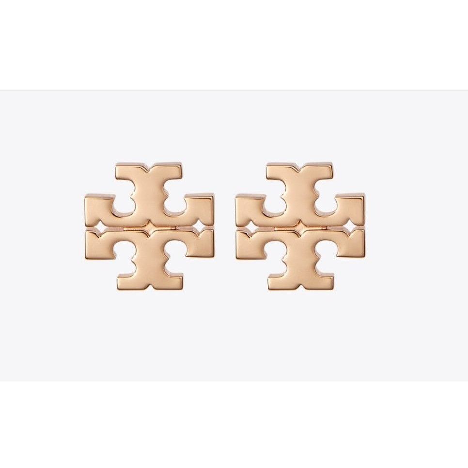 Tory Burch ✺ Tory Burch Rose Gold Kira Logo Stud Earrings ✺✺ Size ONE SIZE - 2 Thumbnail