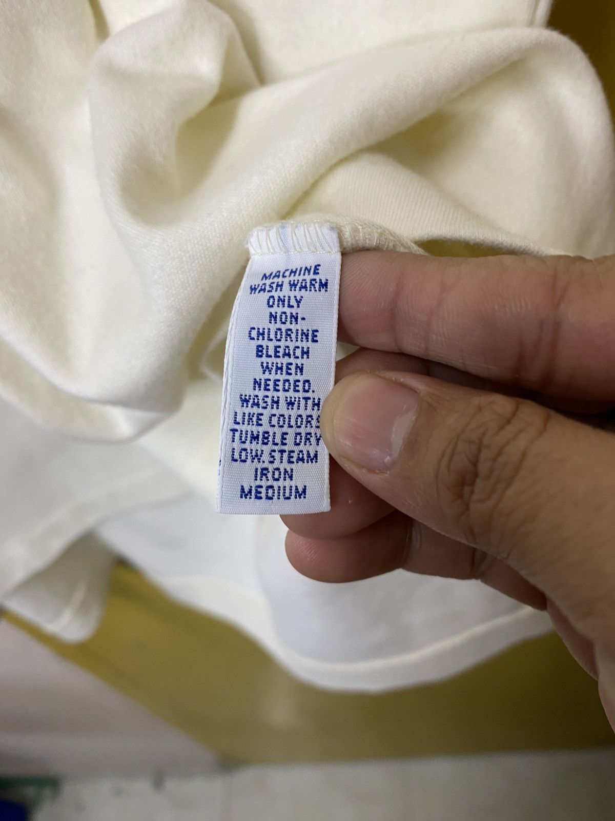 Polo Ralph Lauren Polo Ralph Lauren Polo Shirt Cream Colour Size US L / EU 52-54 / 3 - 8 Thumbnail